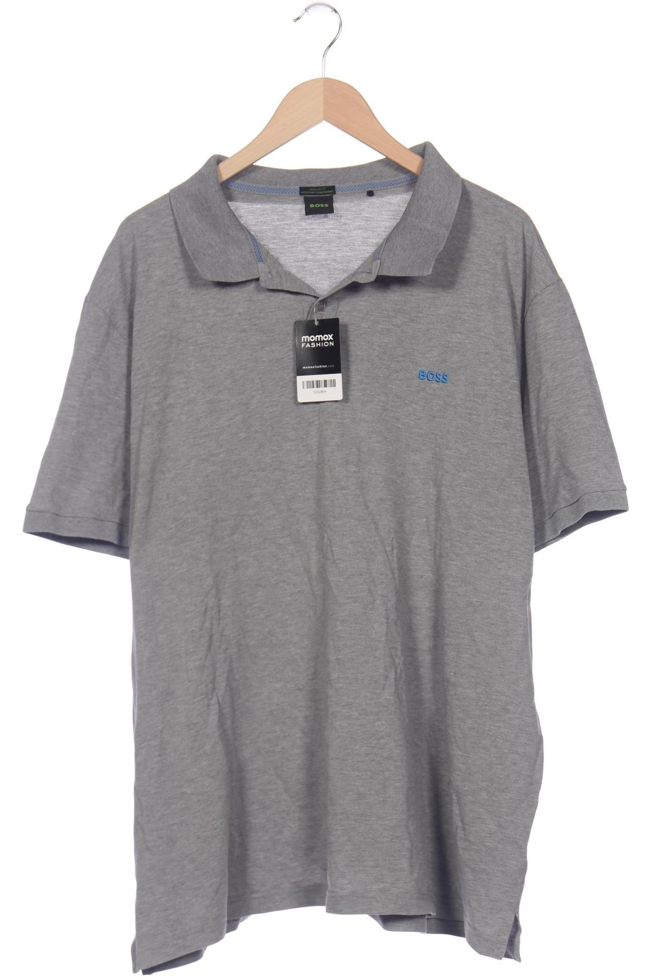 

Boss Green Herren Poloshirt, grau, Gr. 62