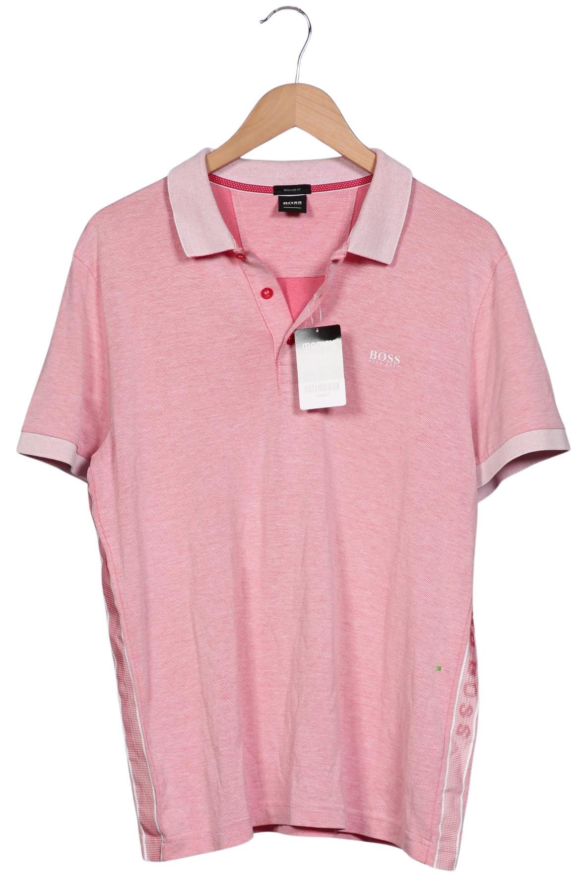 

Boss Green Herren Poloshirt, pink, Gr. 54