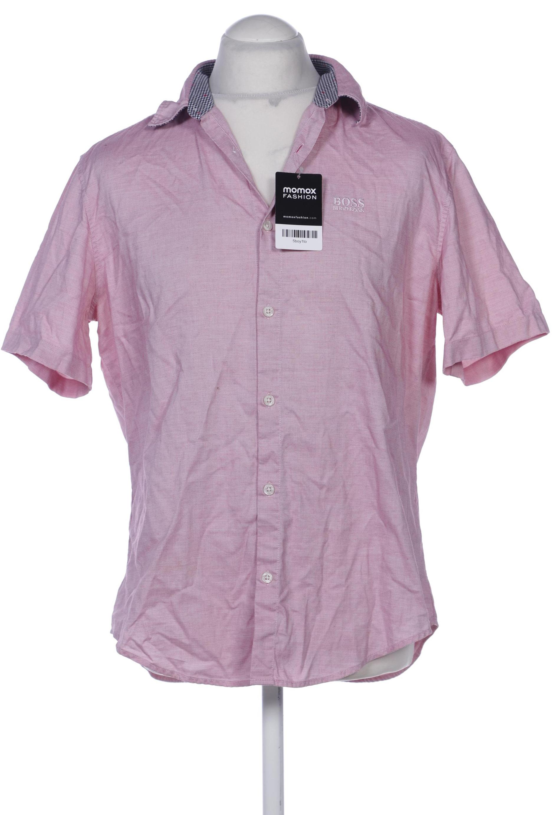 

Boss Green Herren Hemd, pink, Gr. 52