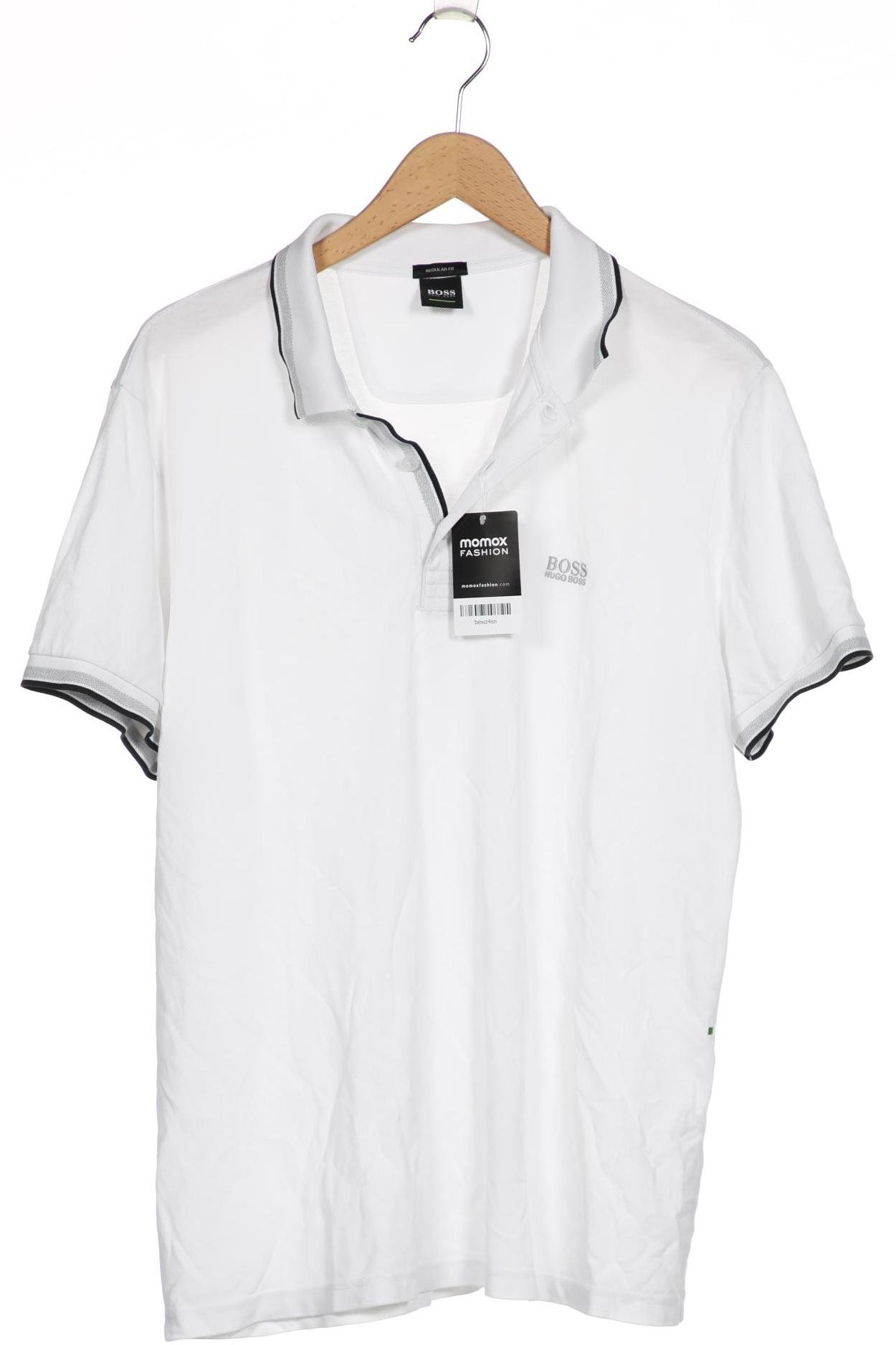 

Boss Green Herren Poloshirt, weiß, Gr. 56
