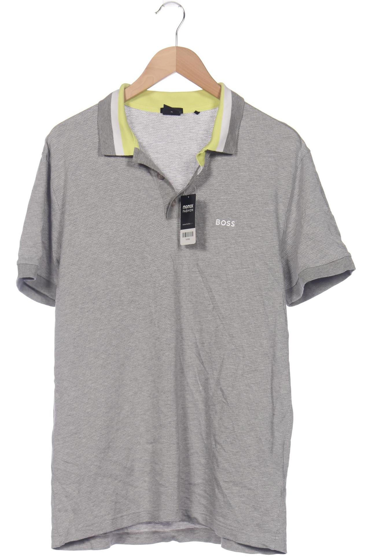 

Boss Green Herren Poloshirt, grau, Gr. 54