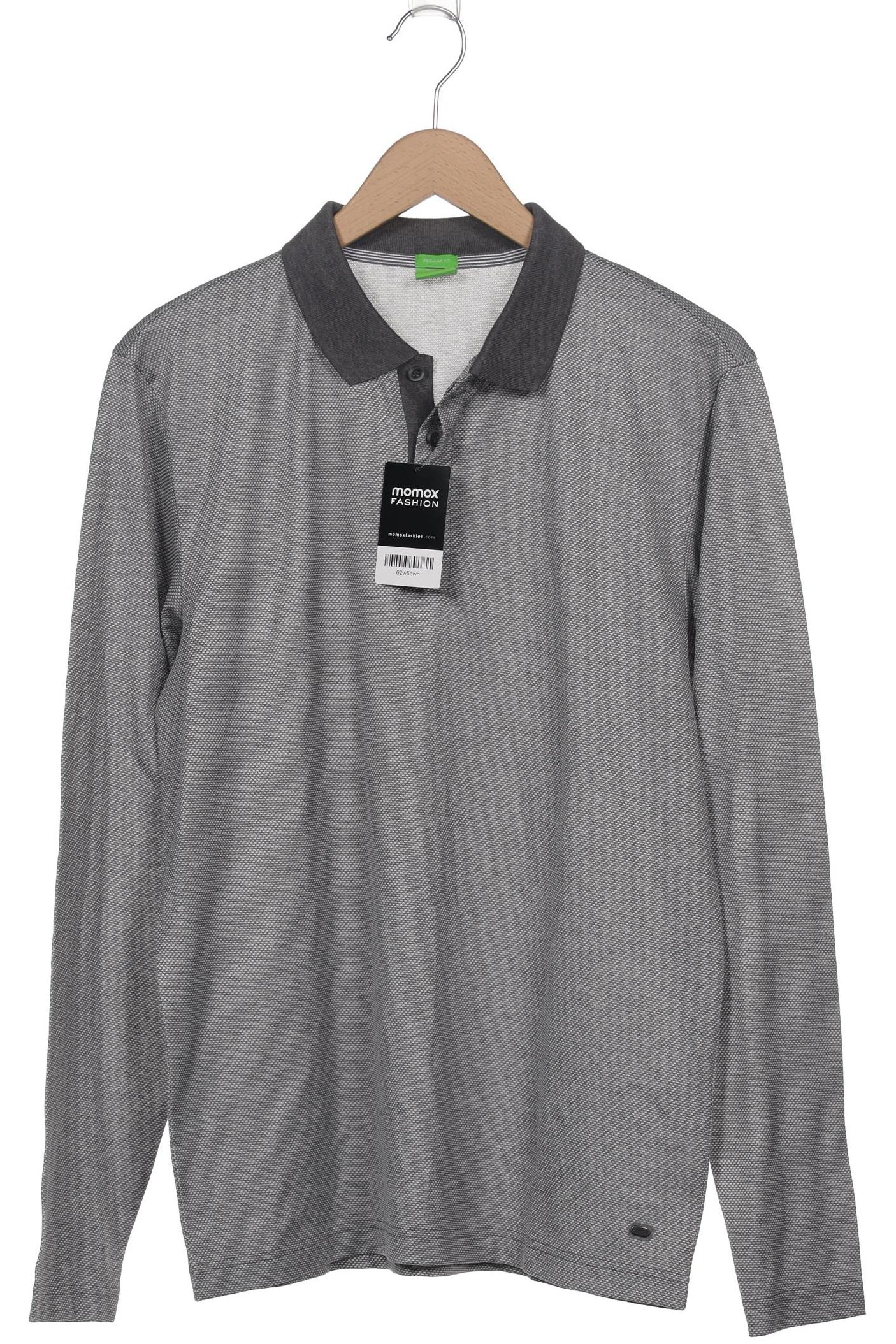 

Boss Green Herren Poloshirt, grau, Gr. 52