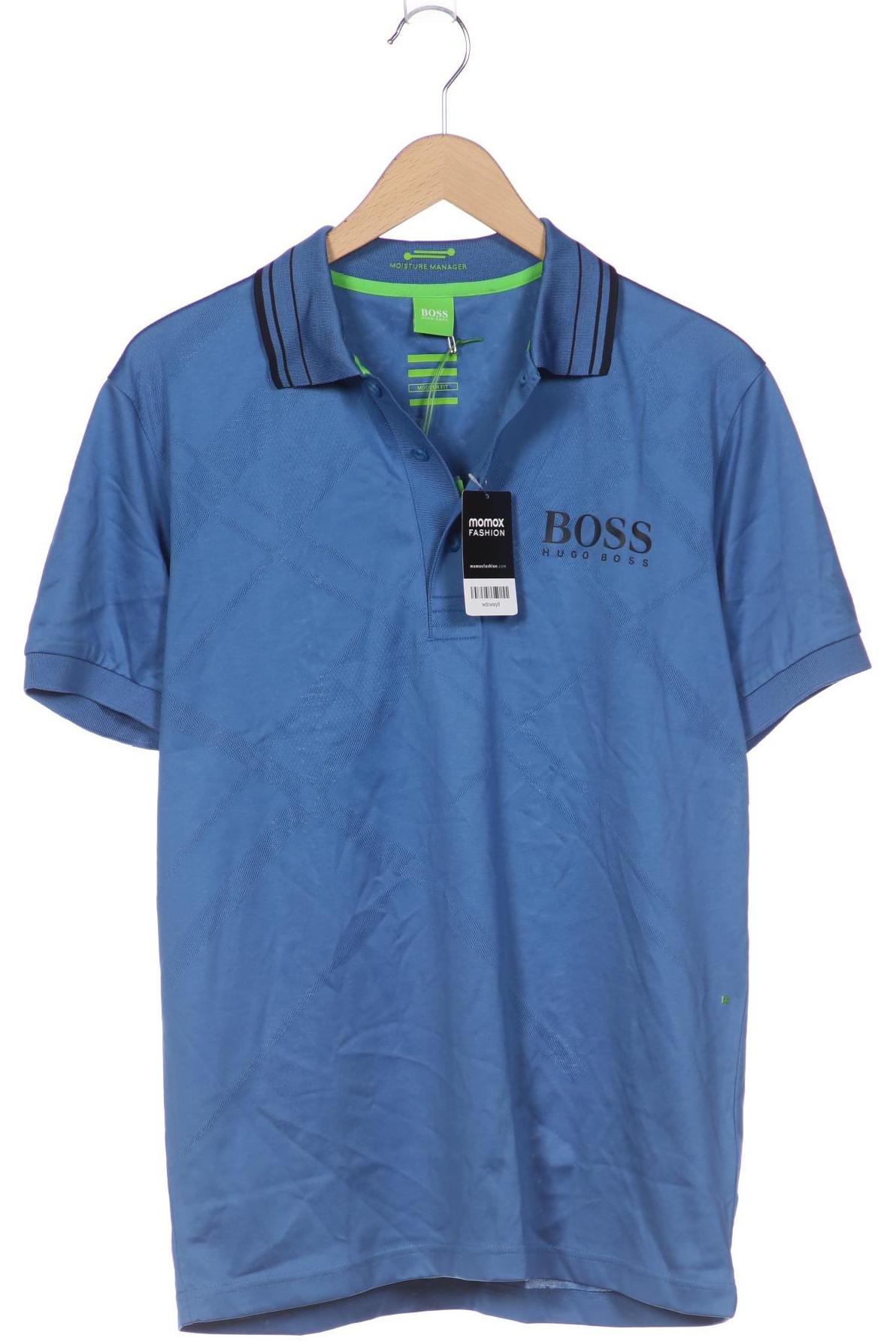 

Boss Green Herren Poloshirt, blau, Gr. 48