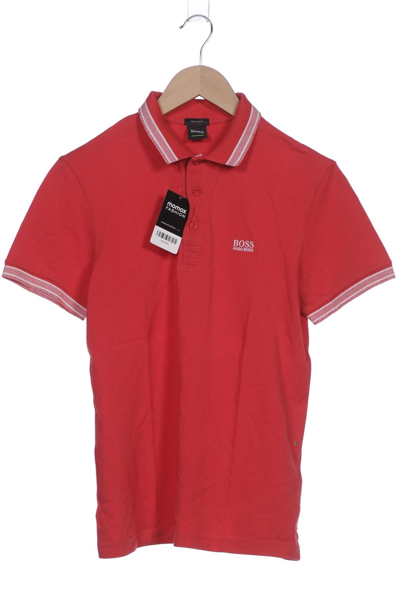 

Boss Green Herren Poloshirt, rot, Gr. 46