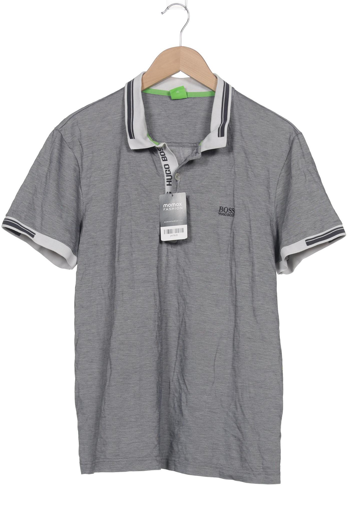 

Boss Green Herren Poloshirt, grau, Gr. 56