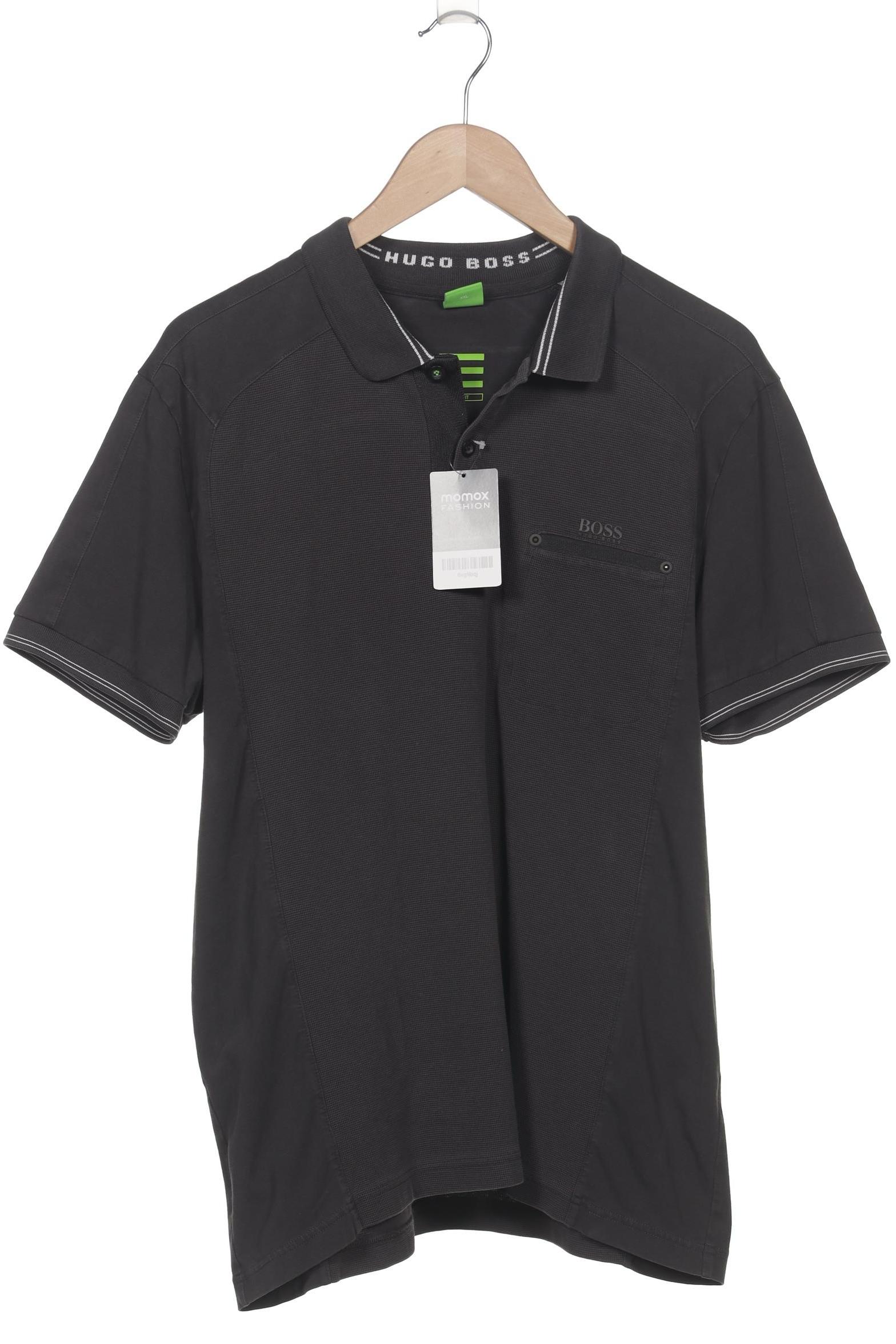

Boss Green Herren Poloshirt, grau, Gr. 56