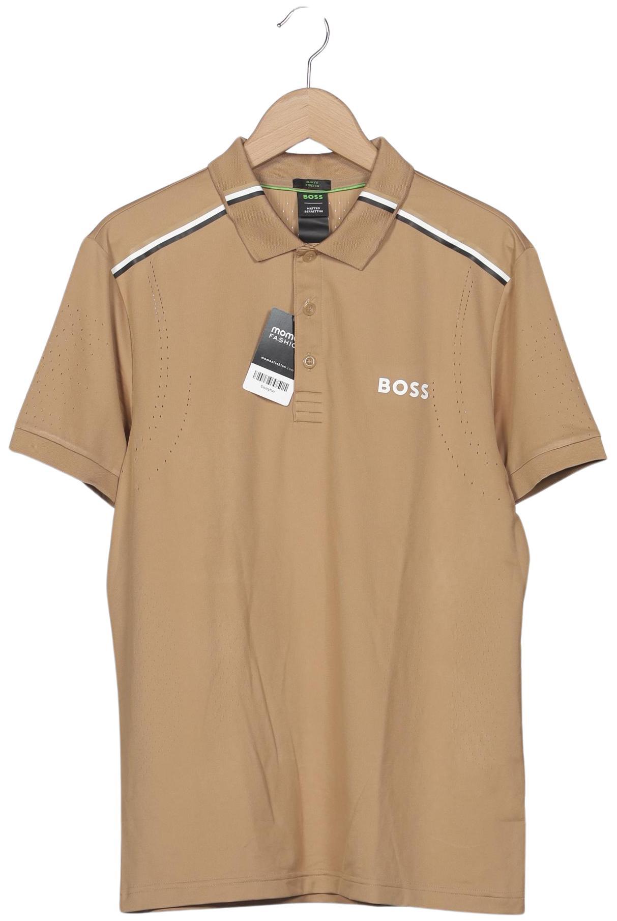 

Boss Green Herren Poloshirt, beige, Gr. 52