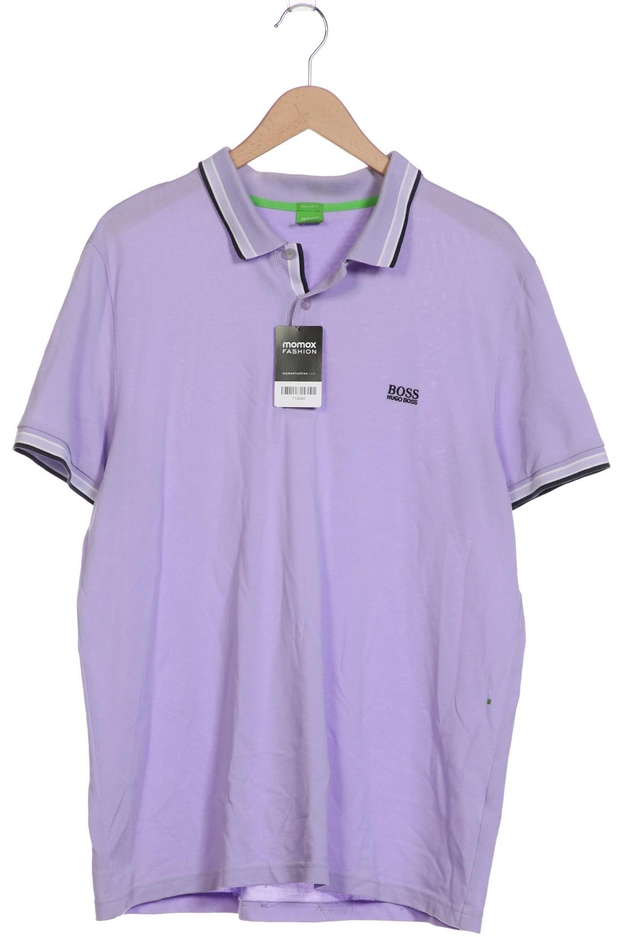 

Boss Green Herren Poloshirt, flieder, Gr. 56