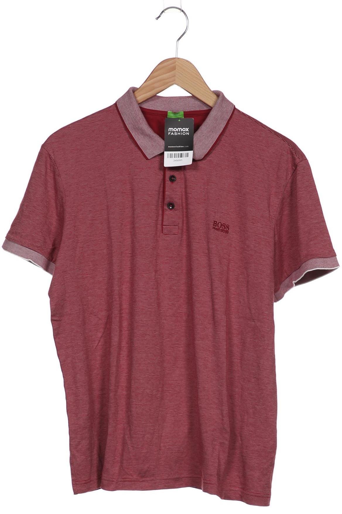 

Boss Green Herren Poloshirt, bordeaux, Gr. 54