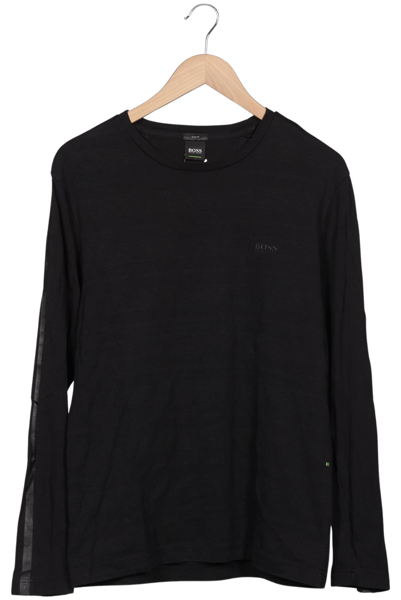 

Boss Green Herren Langarmshirt, schwarz, Gr. 52