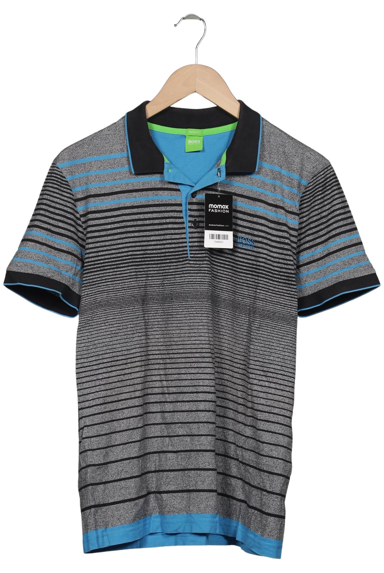 

Boss Green Herren Poloshirt, grau, Gr. 52