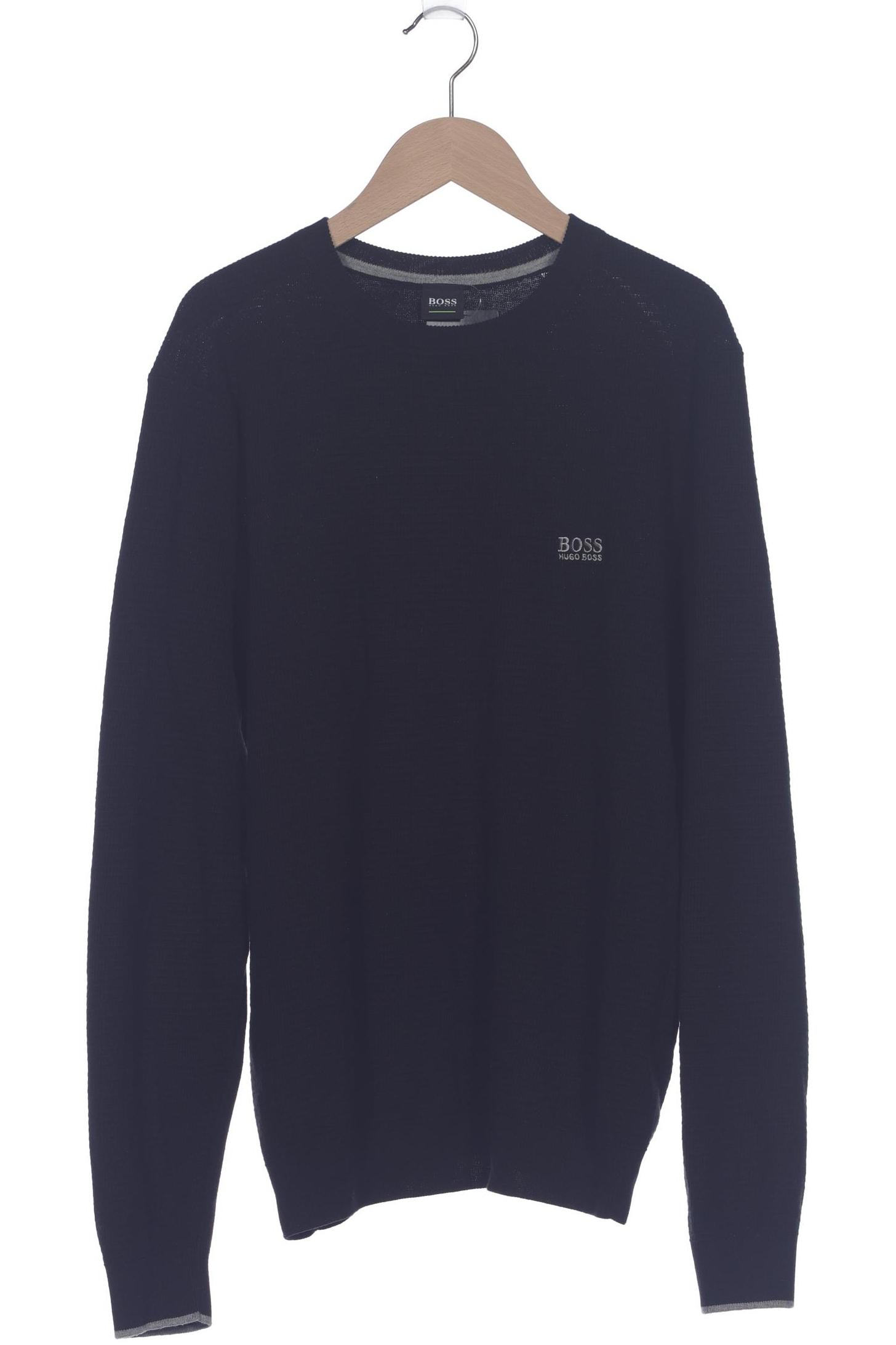 

Boss Green Herren Pullover, schwarz