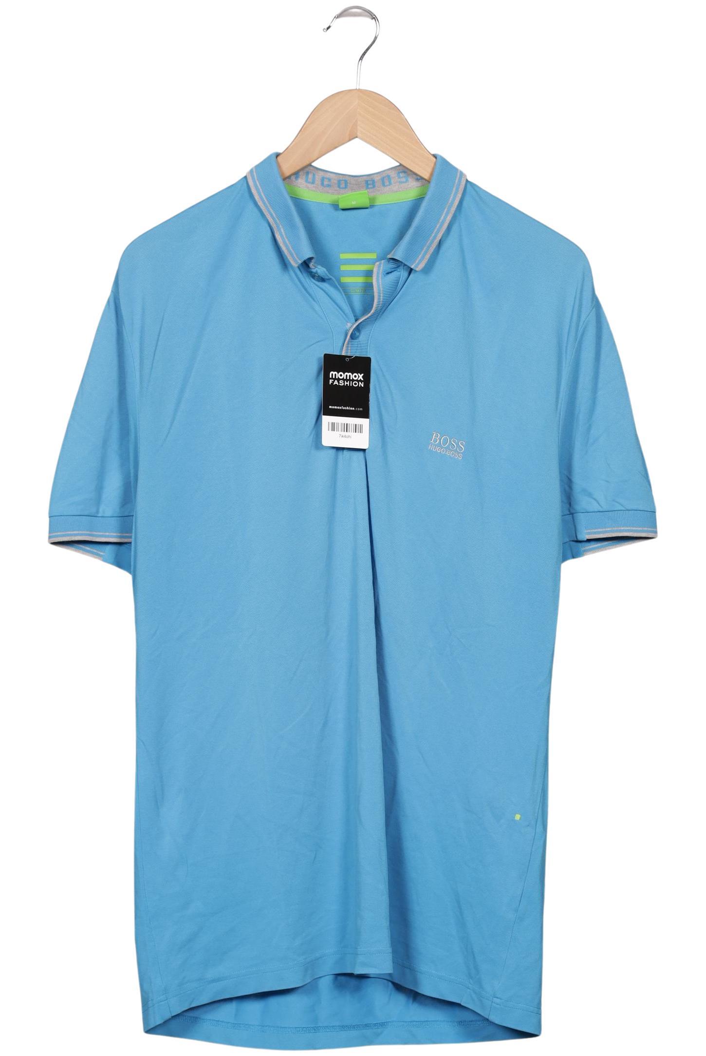 

Boss Green Herren Poloshirt, blau, Gr. 48