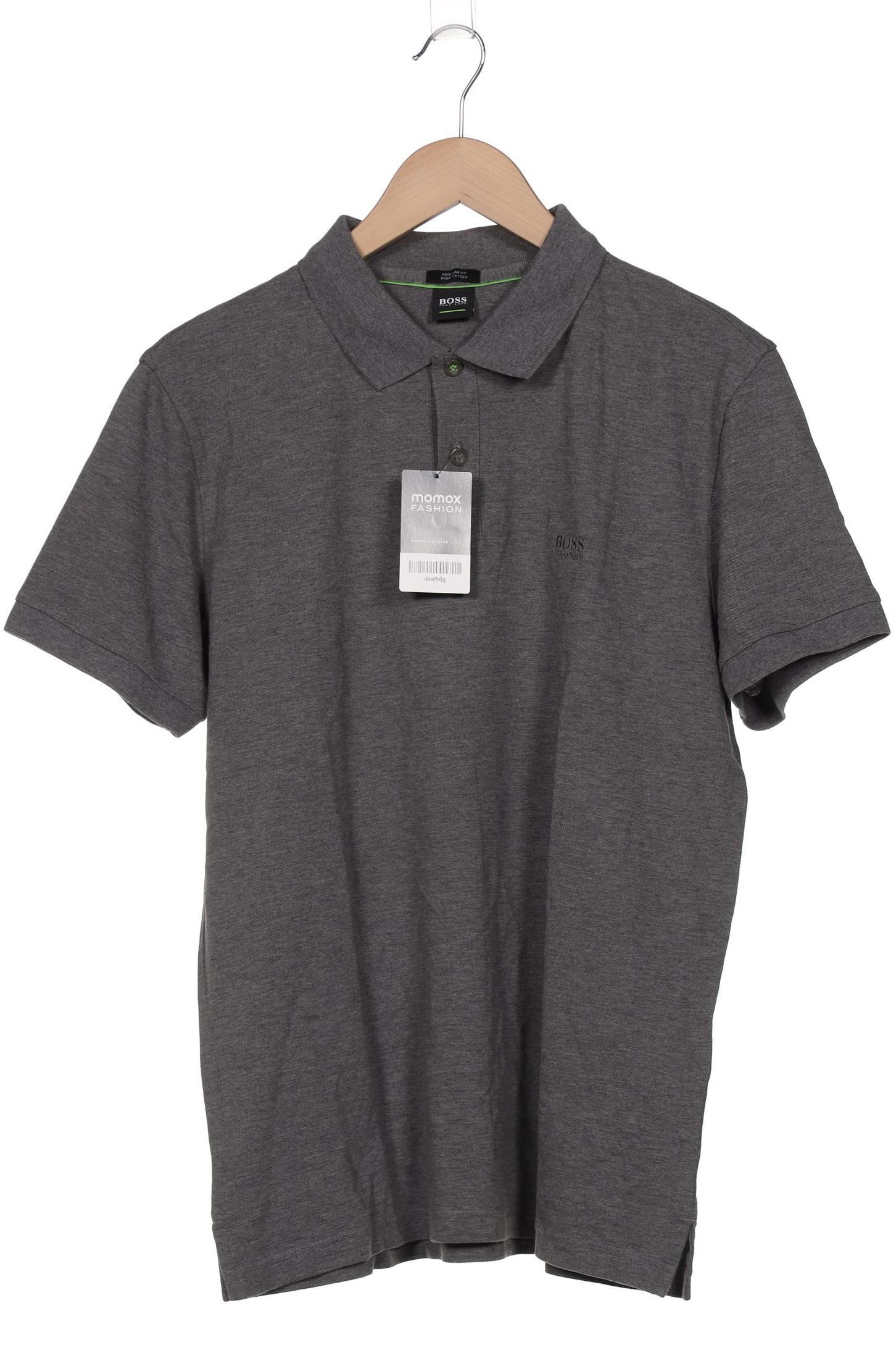 

Boss Green Herren Poloshirt, grau, Gr. 54