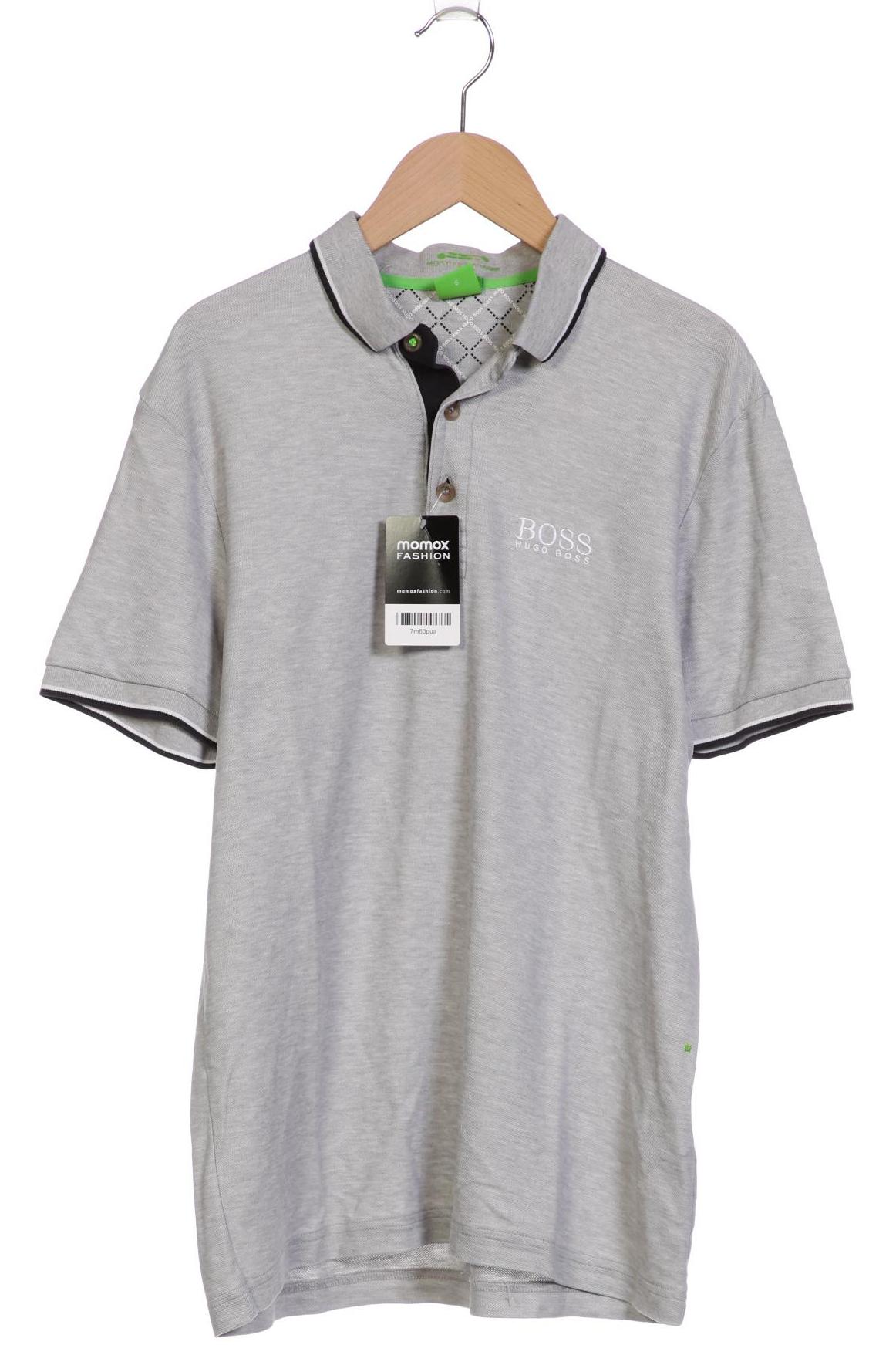 

Boss Green Herren Poloshirt, grau, Gr. 46