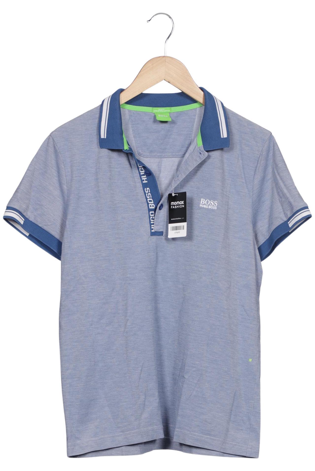

Boss Green Herren Poloshirt, blau, Gr. 52