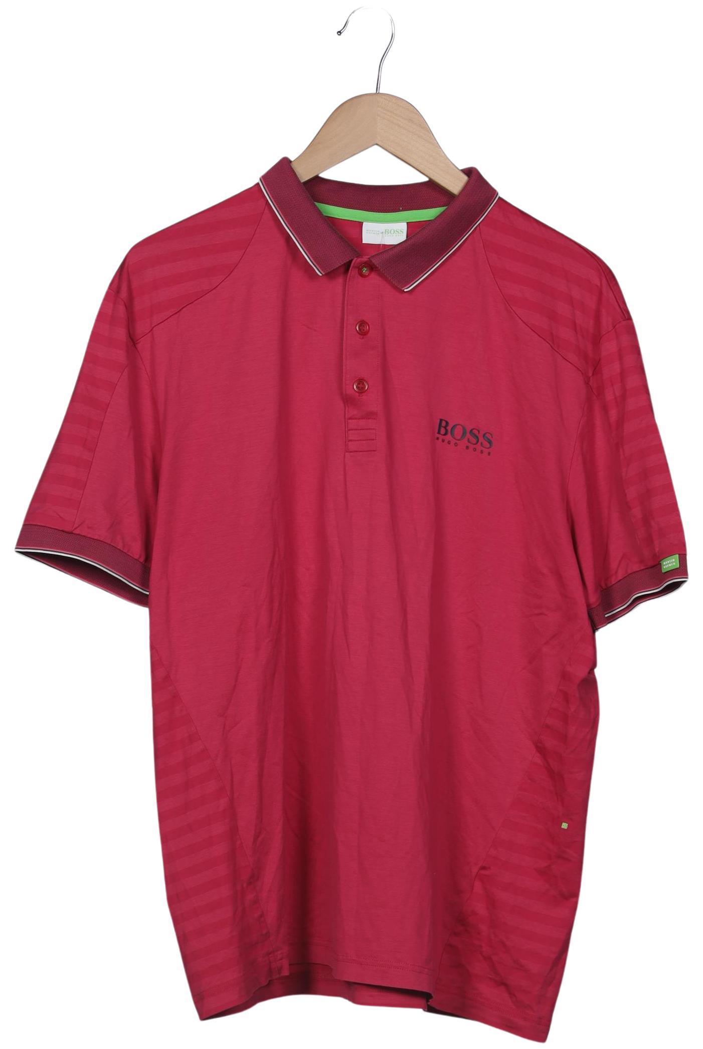 

Boss Green Herren Poloshirt, pink, Gr. 56