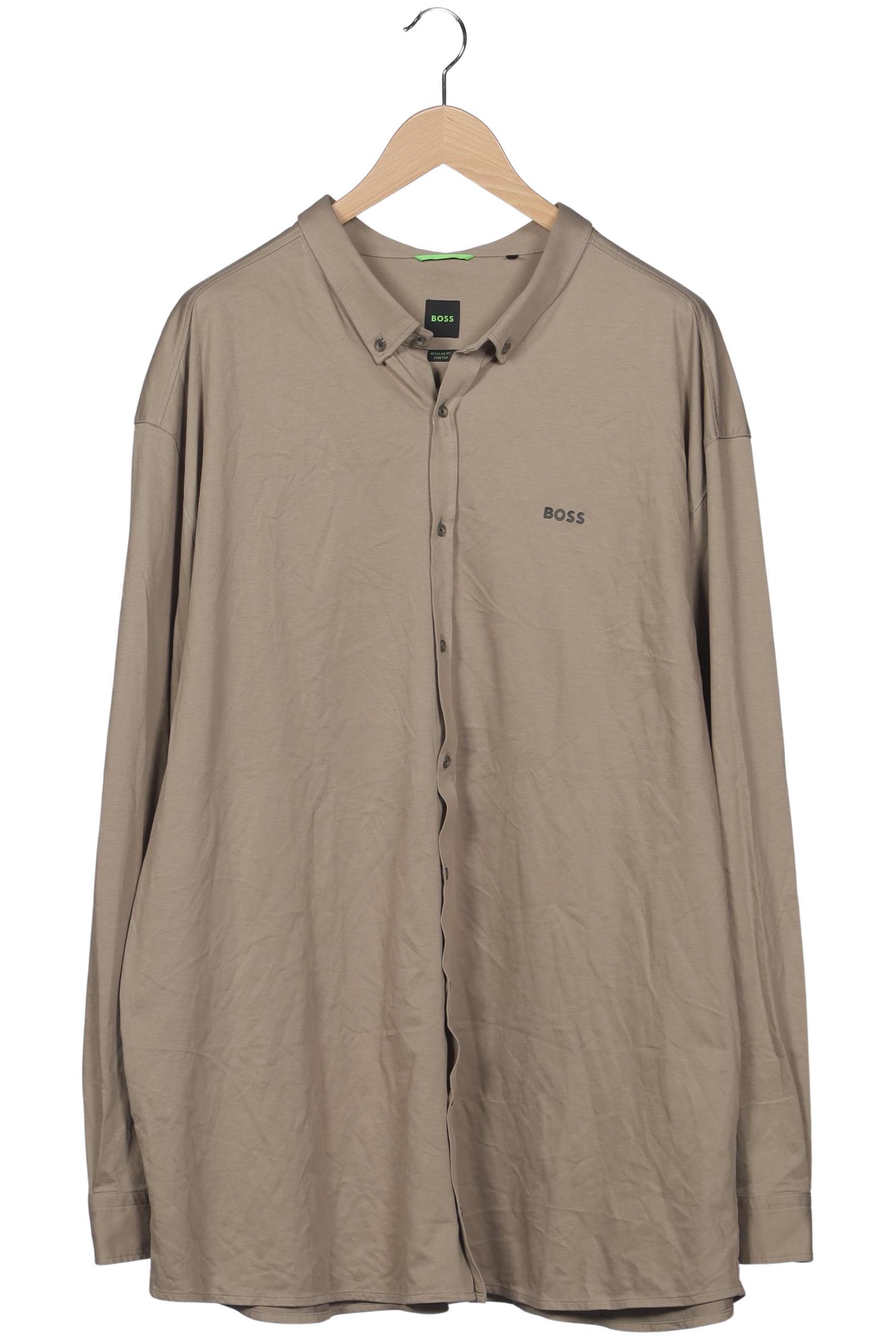 

Boss Green Herren Hemd, beige, Gr. 62
