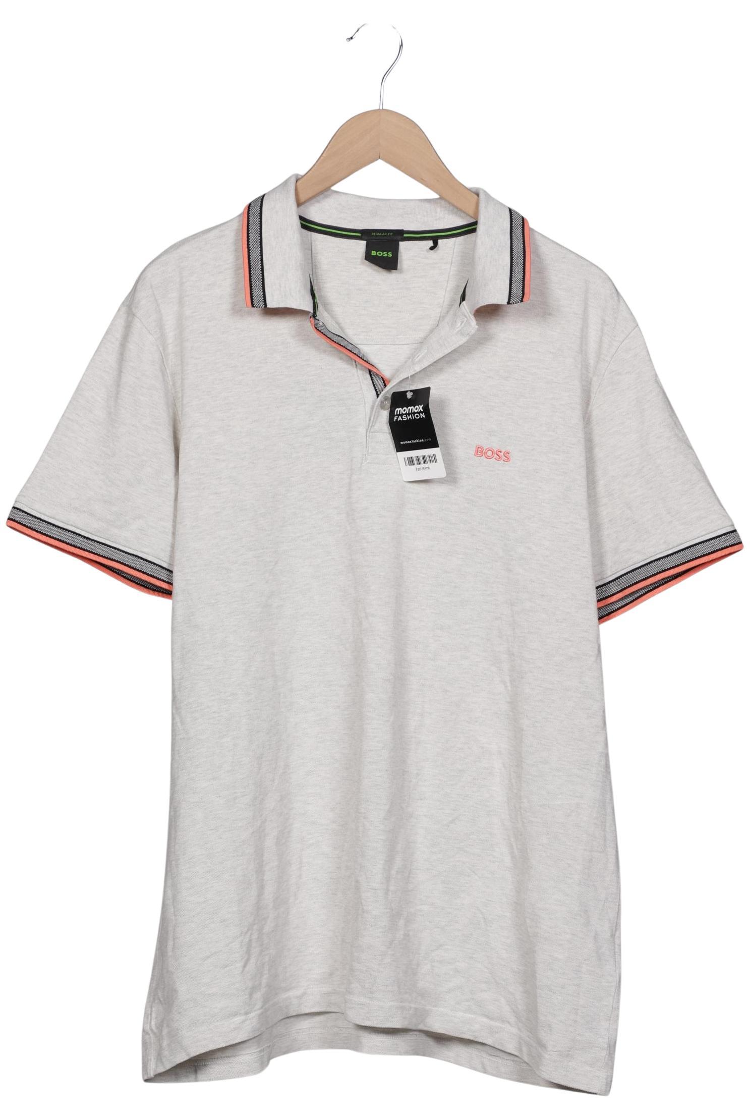 

Boss Green Herren Poloshirt, grau, Gr. 58