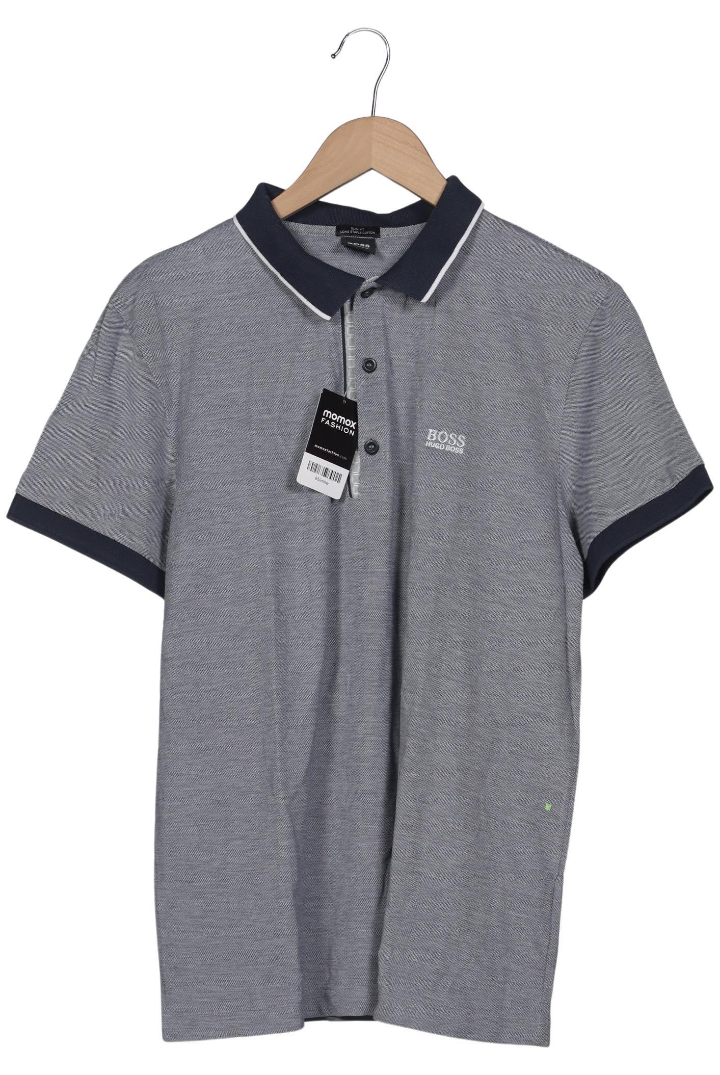 

Boss Green Herren Poloshirt, blau, Gr. 56