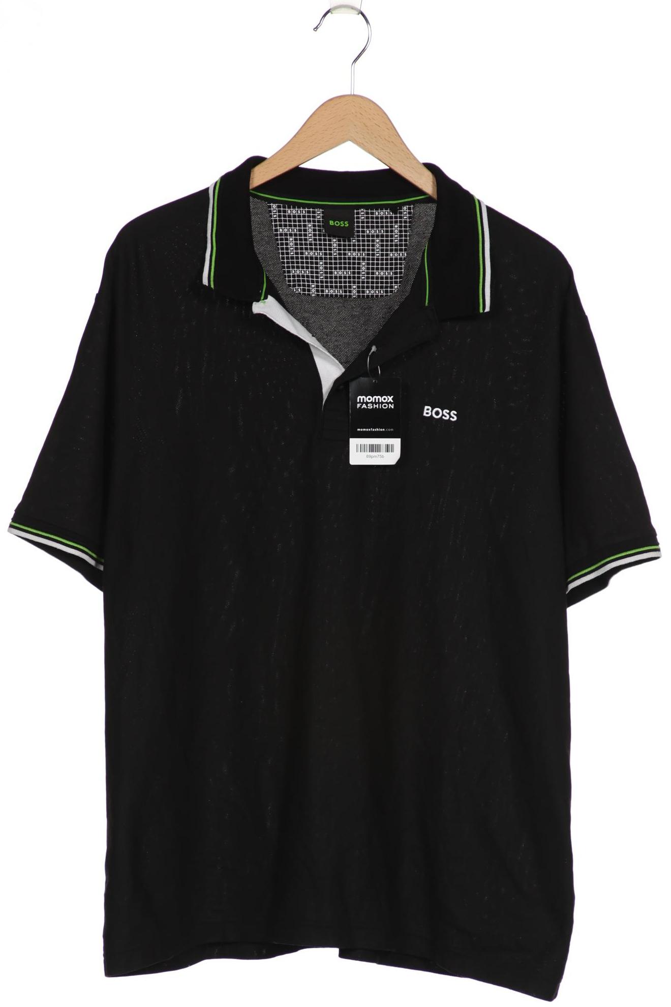 

Boss Green Herren Poloshirt, schwarz