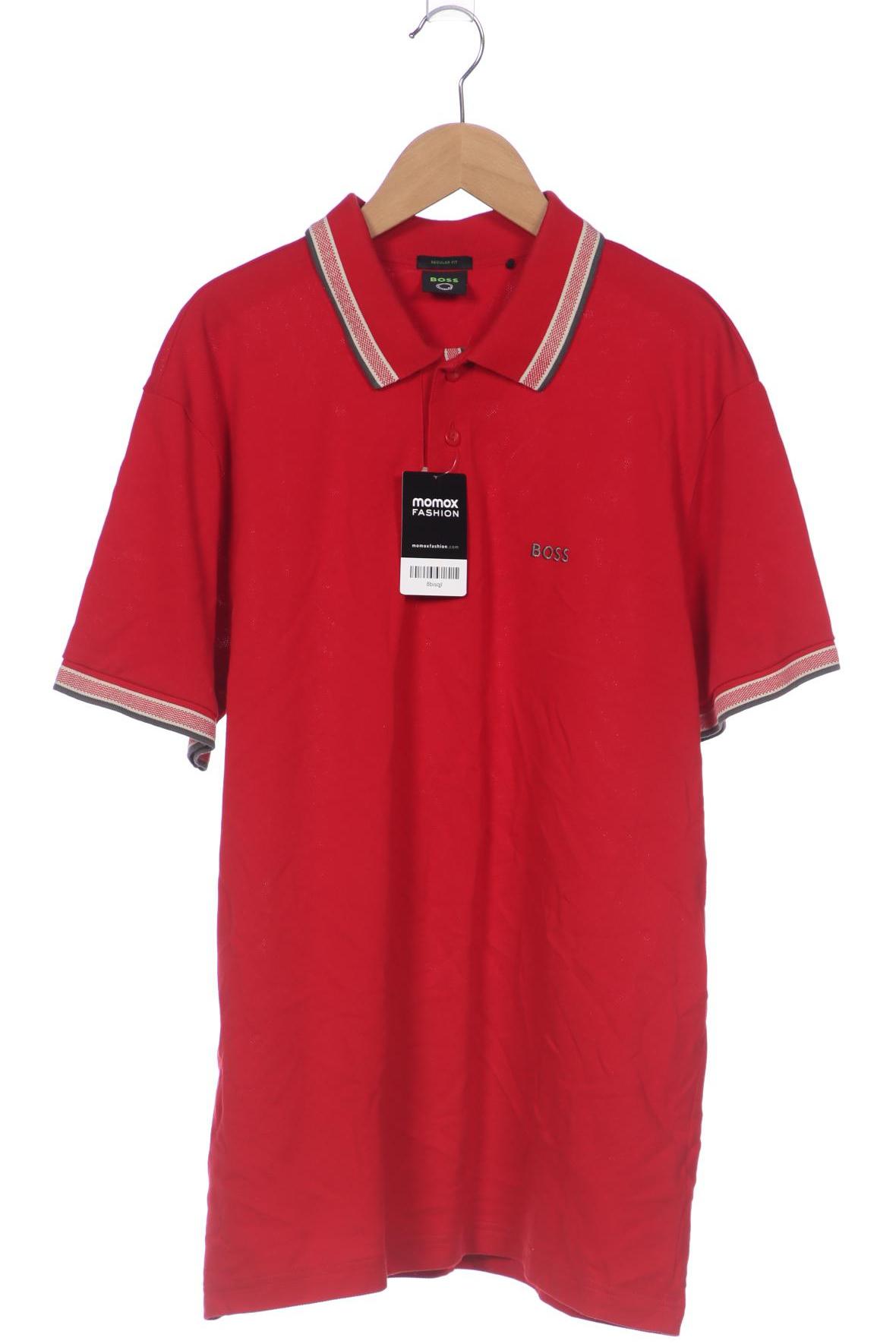 

Boss Green Herren Poloshirt, rot, Gr. 54