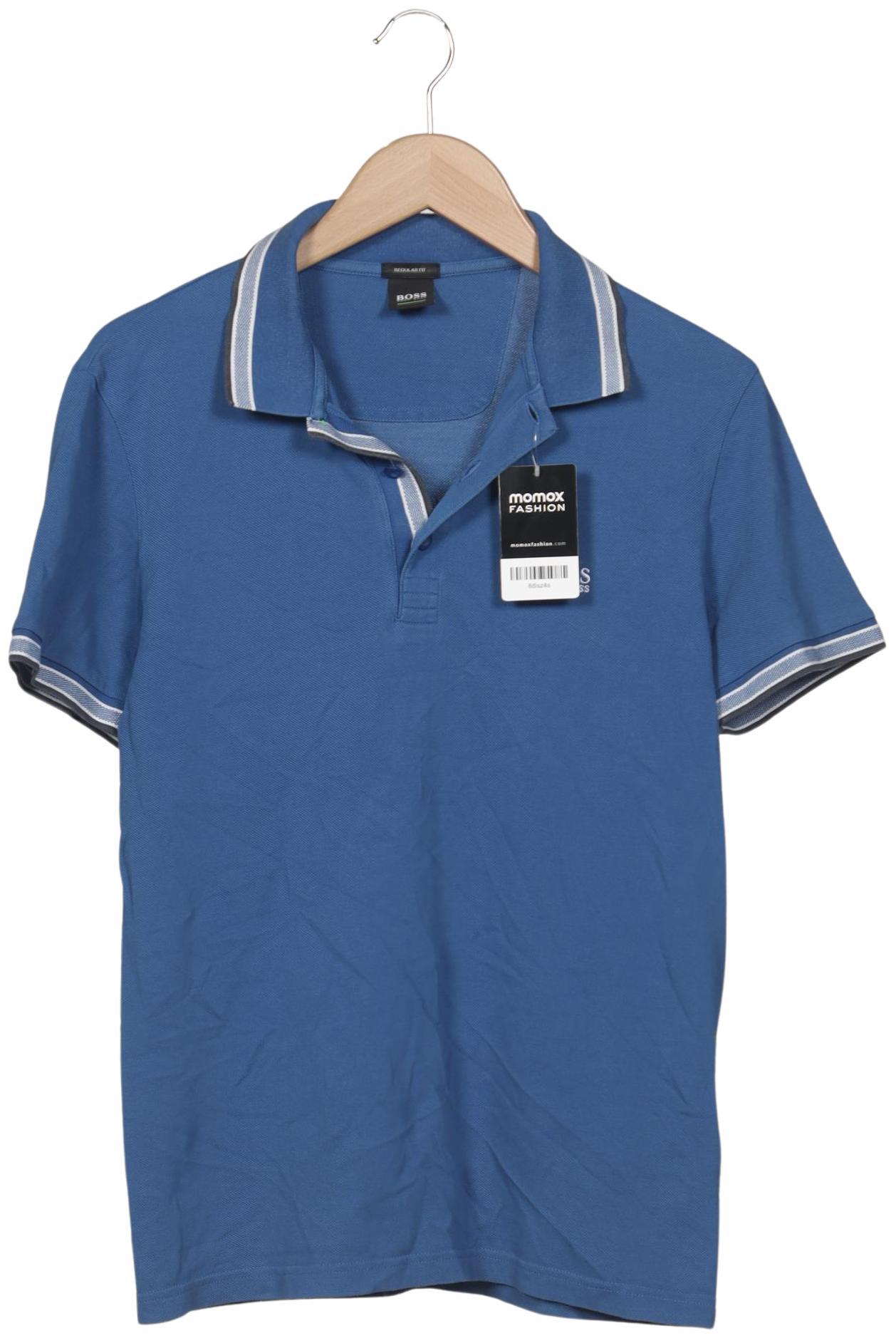 

Boss Green Herren Poloshirt, blau, Gr. 48