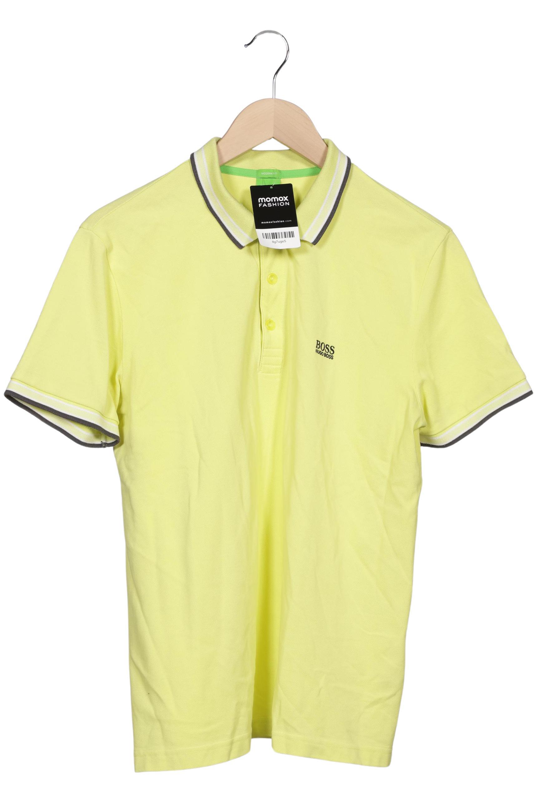 

Boss Green Herren Poloshirt, gelb, Gr. 52