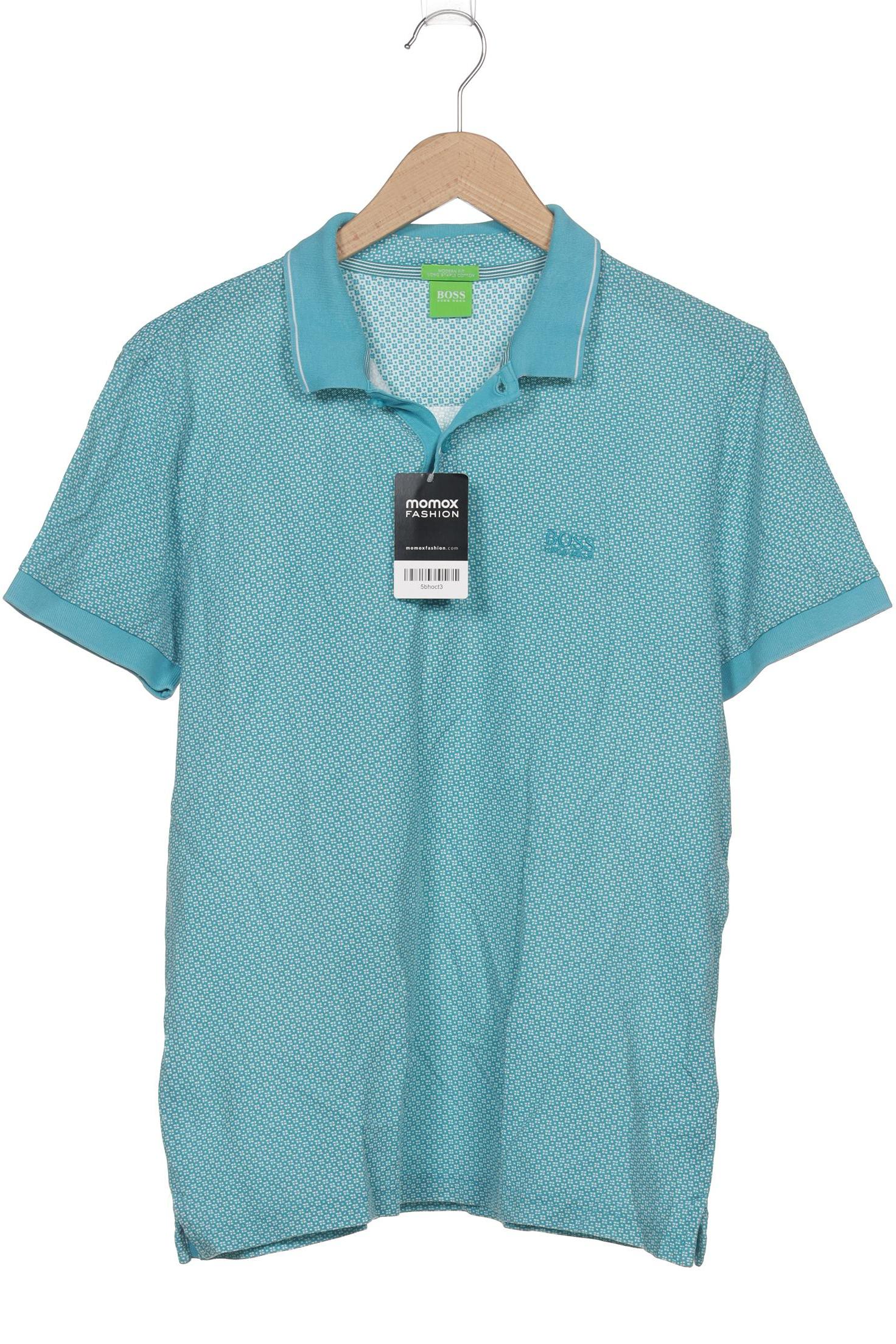 

Boss Green Herren Poloshirt, blau, Gr. 52