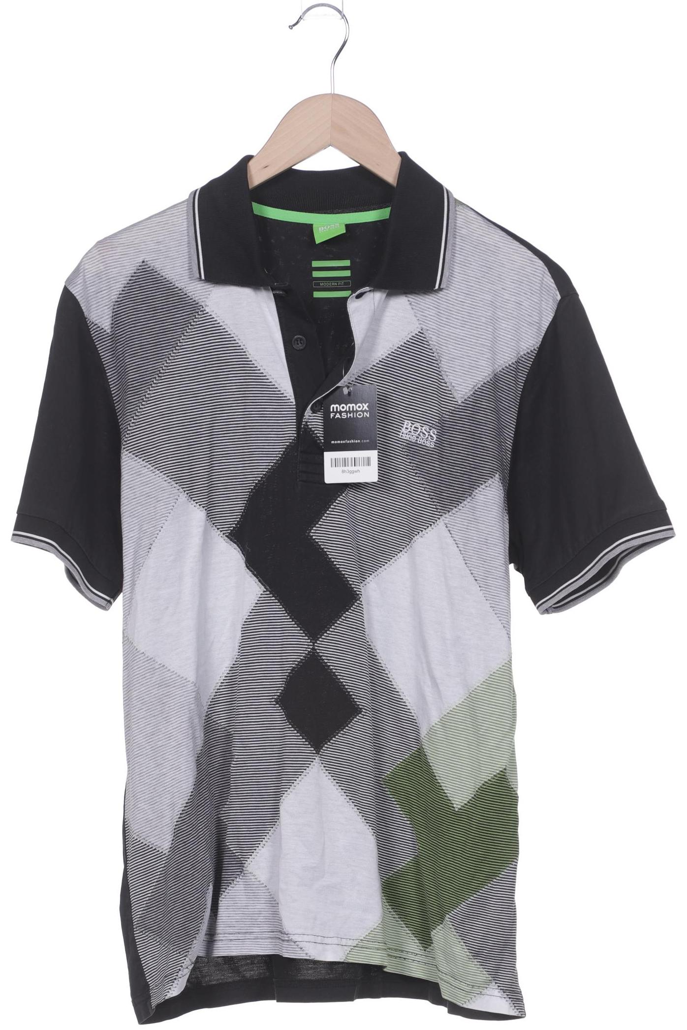 

Boss Green Herren Poloshirt, schwarz