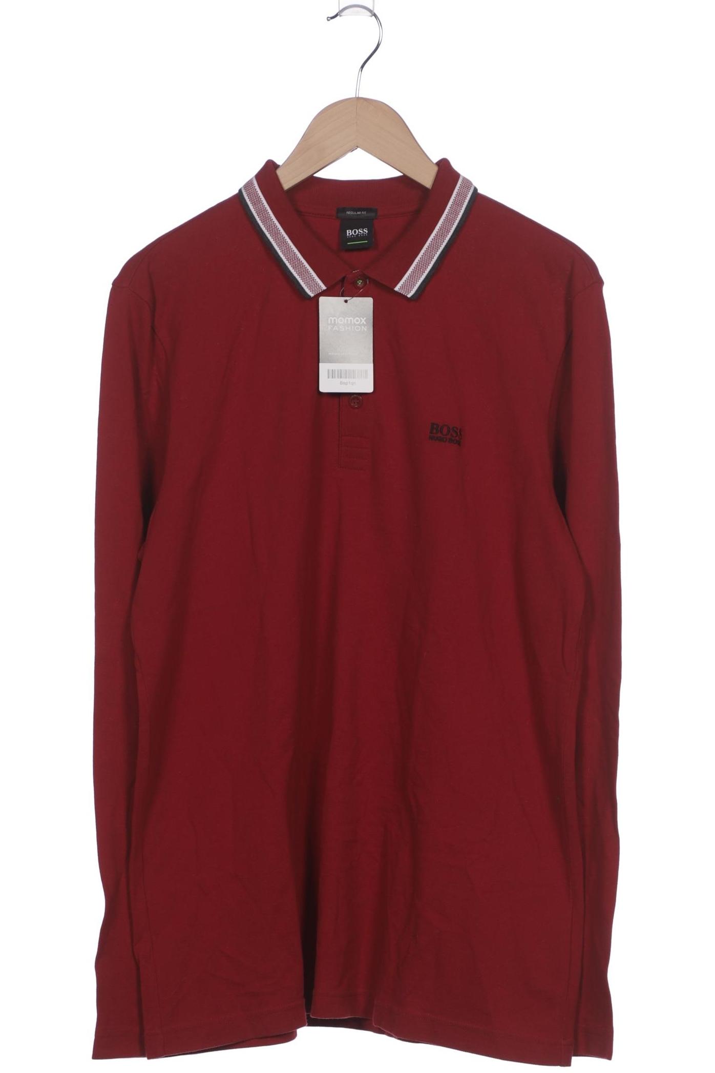 

Boss Green Herren Poloshirt, bordeaux, Gr. 54