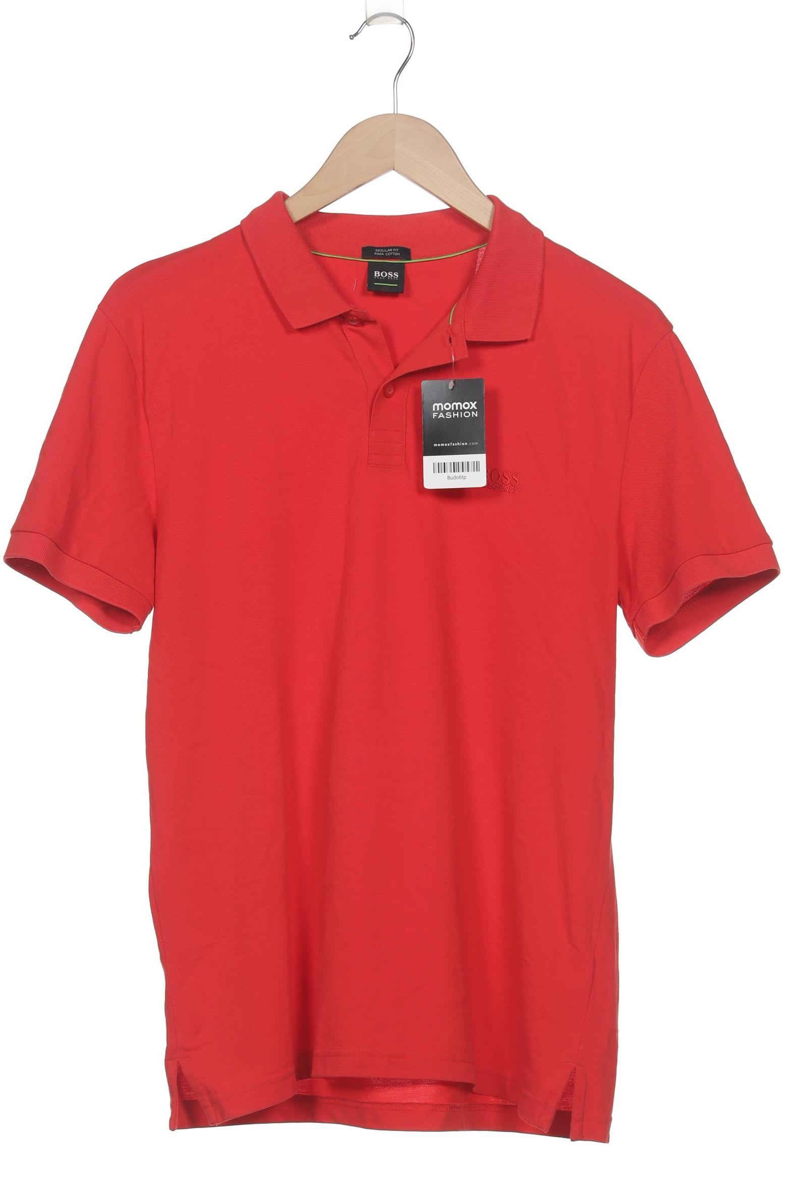 

Boss Green Herren Poloshirt, rot, Gr. 52