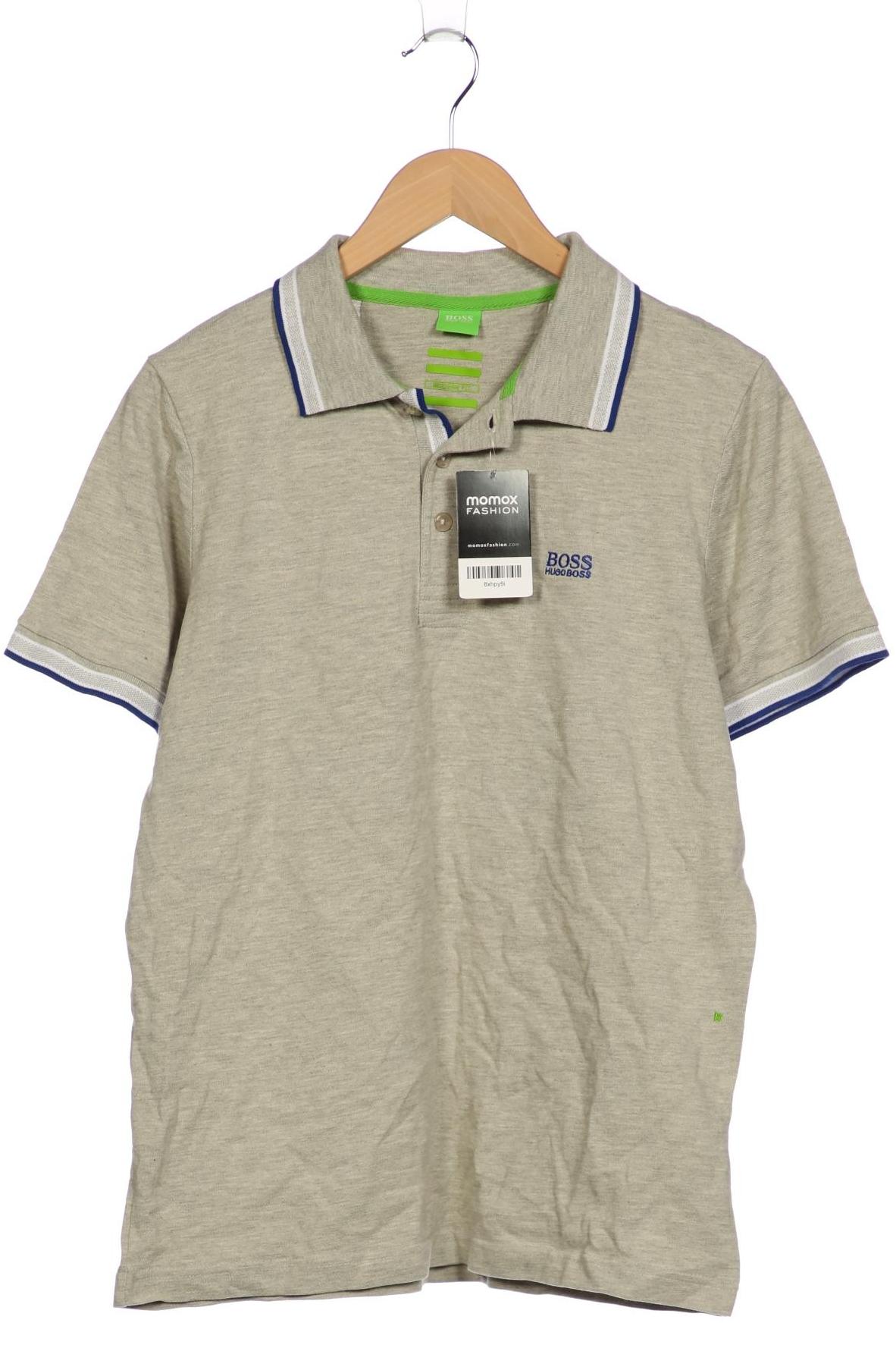 

Boss Green Herren Poloshirt, grau, Gr. 48