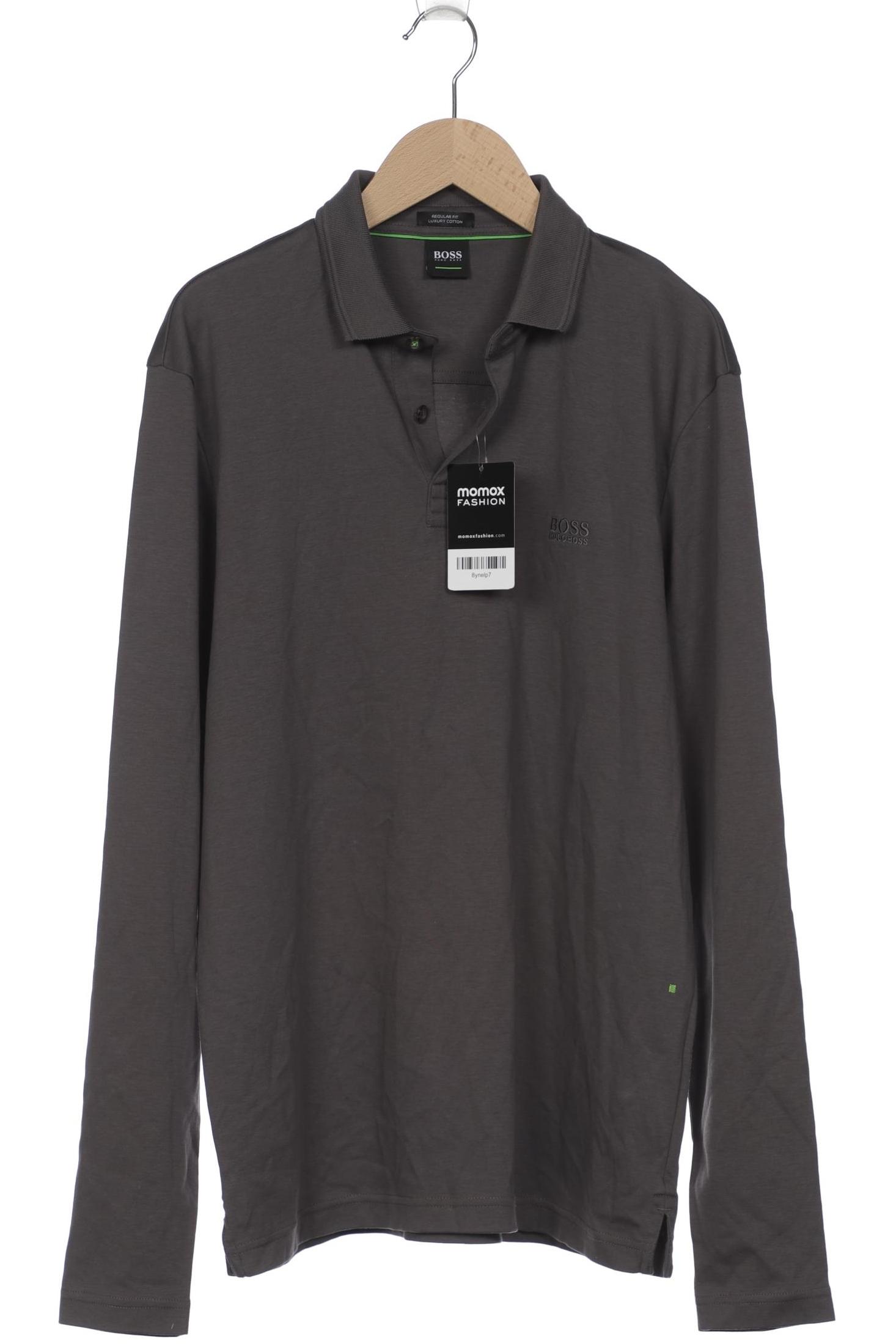 

Boss Green Herren Poloshirt, grau, Gr. 48