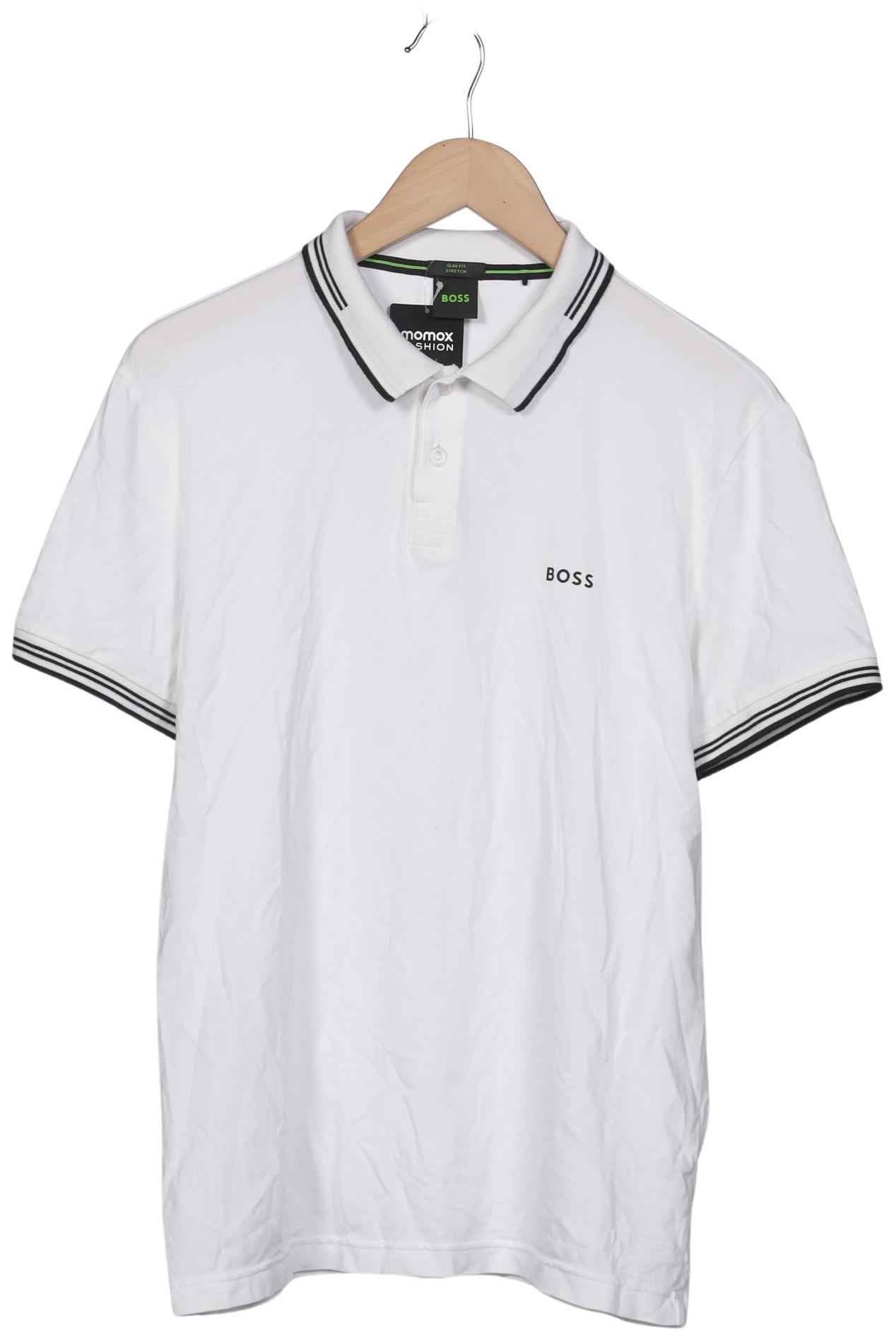 

Boss Green Herren Poloshirt, weiß, Gr. 52