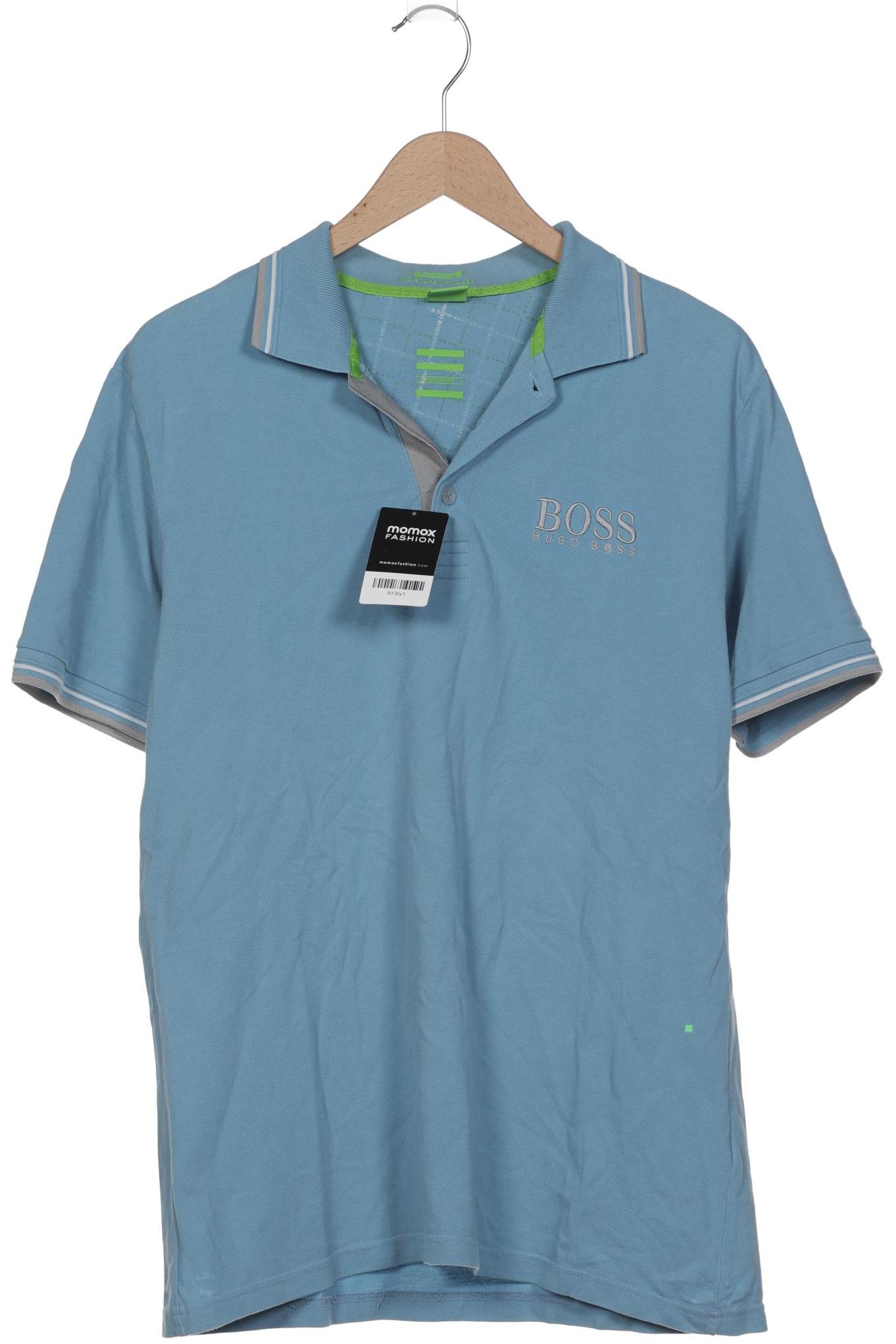 

Boss Green Herren Poloshirt, blau, Gr. 52