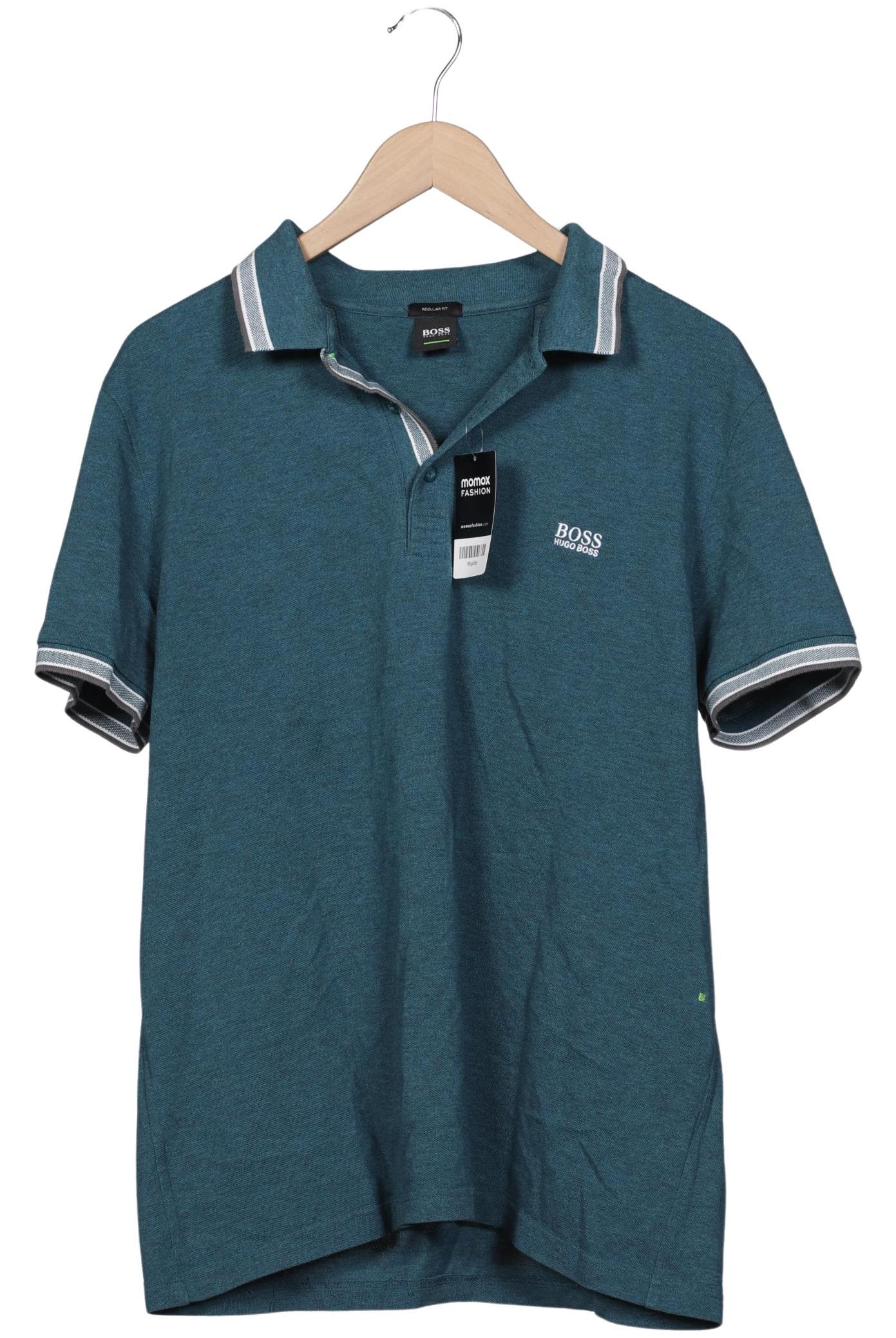

Boss Green Herren Poloshirt, türkis, Gr. 56