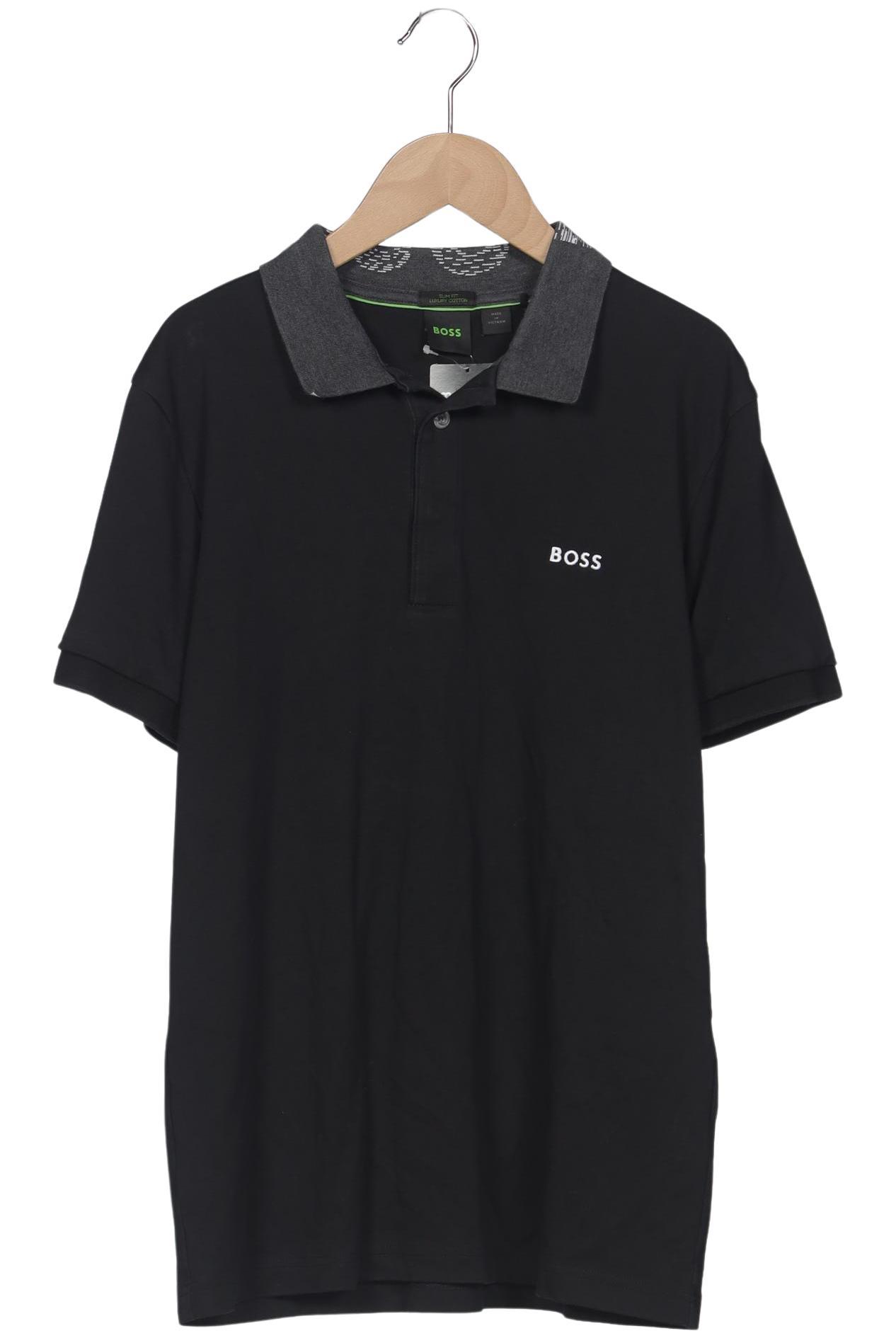 

Boss Green Herren Poloshirt, schwarz, Gr. 52