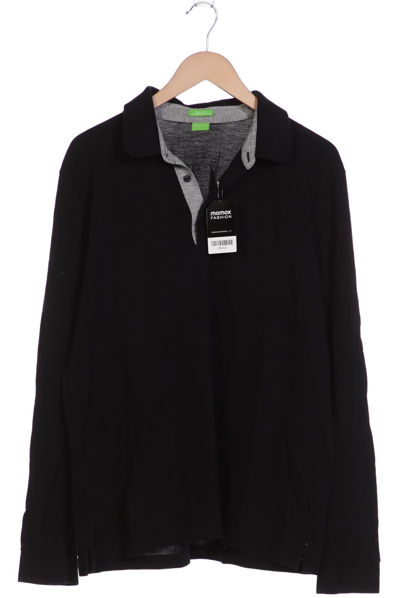 

Boss Green Herren Poloshirt, schwarz