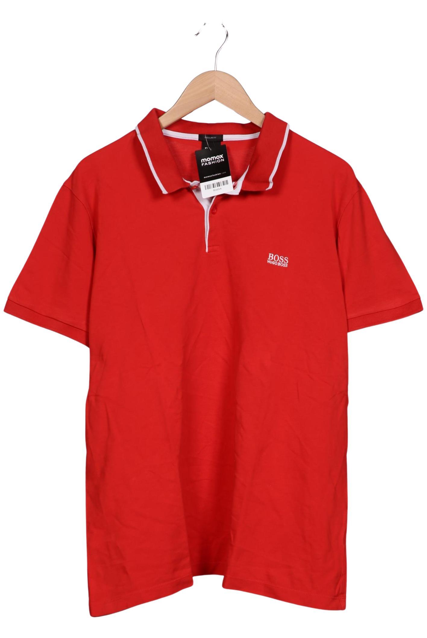

Boss Green Herren Poloshirt, rot, Gr. 58