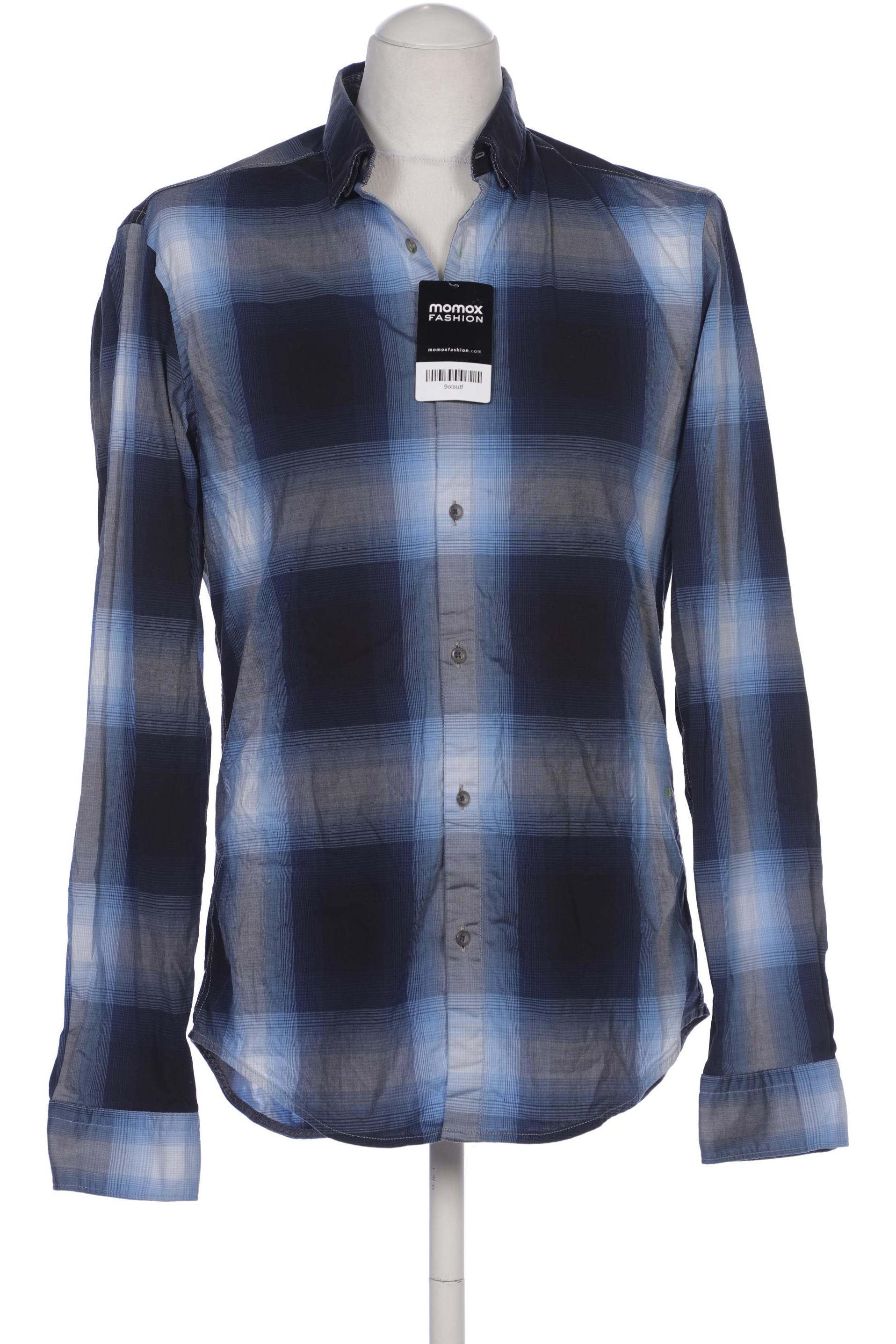 

Boss Green Herren Hemd, blau, Gr. 48