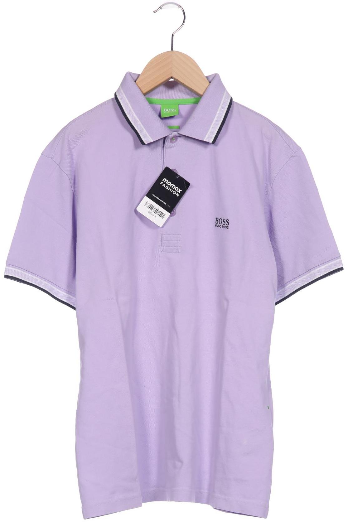 

Boss Green Herren Poloshirt, flieder, Gr. 48
