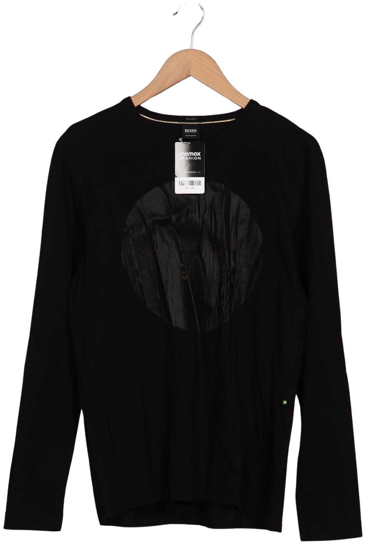 Thumbnail - Boss Green Herren Langarmshirt, schwarz, Gr. 52