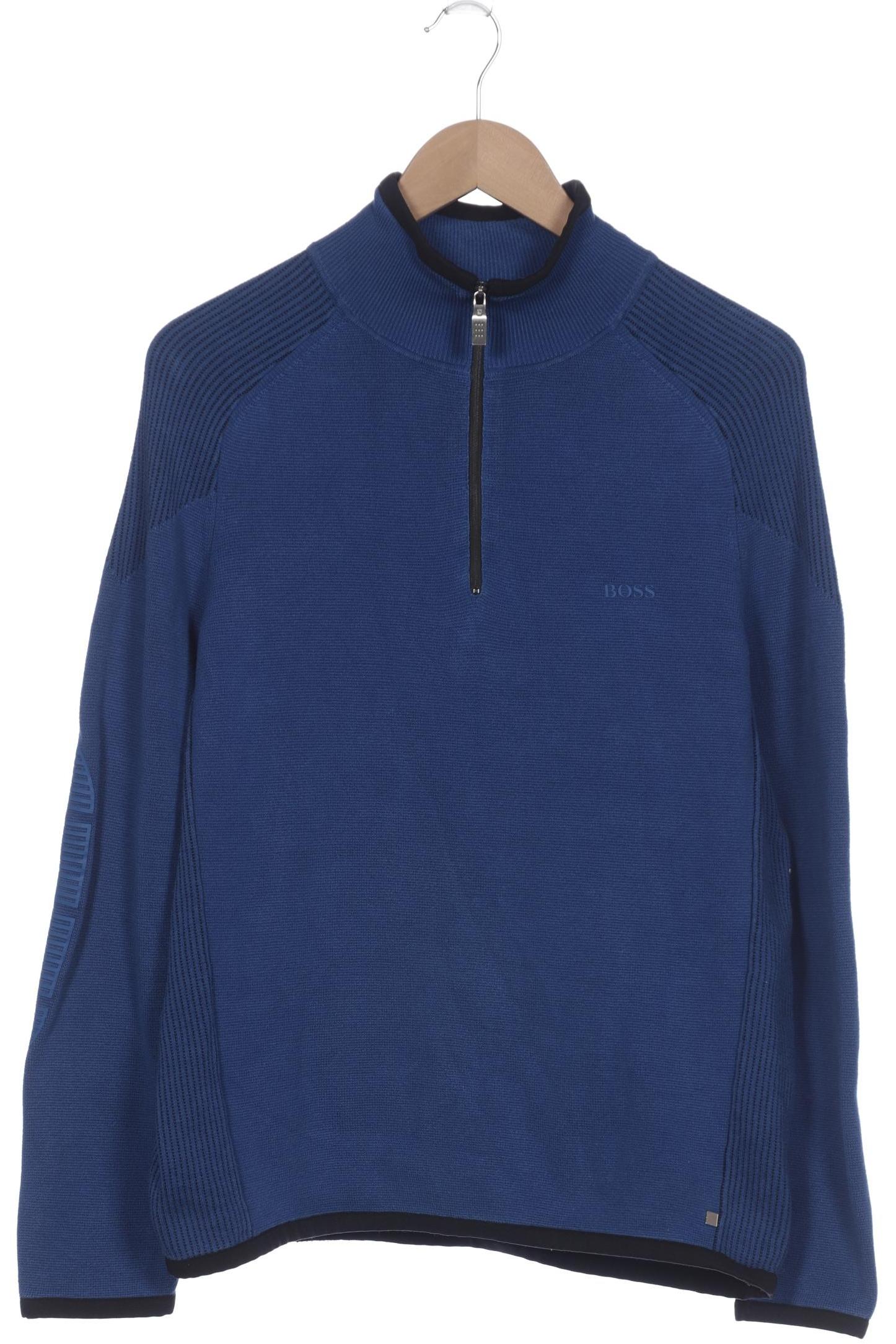 

Boss Green Herren Pullover, blau, Gr. 52