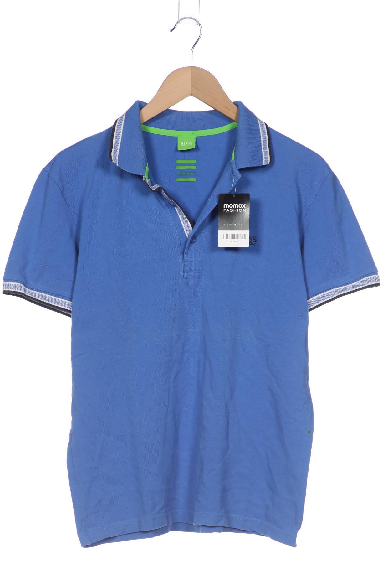 

Boss Green Herren Poloshirt, blau, Gr. 48