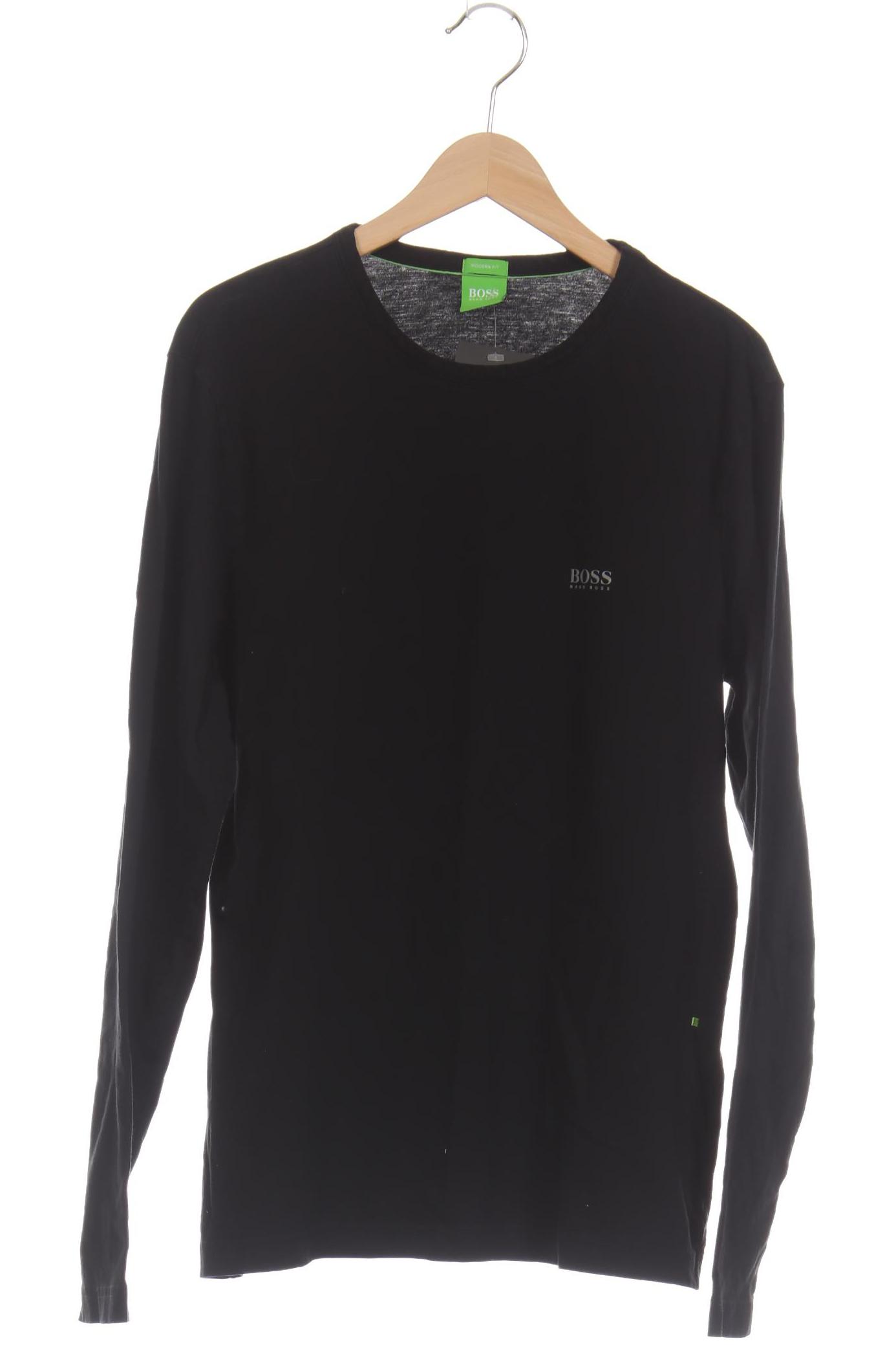 

Boss Green Herren Langarmshirt, schwarz, Gr. 46