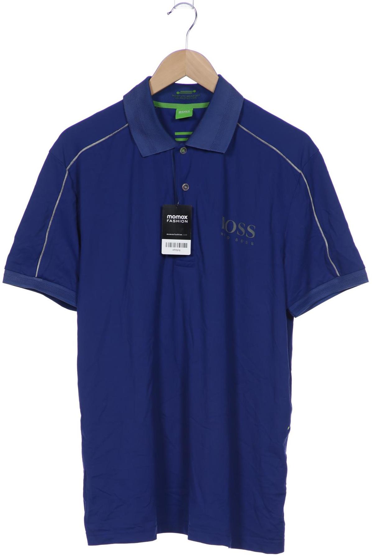 

Boss Green Herren Poloshirt, blau, Gr. 54