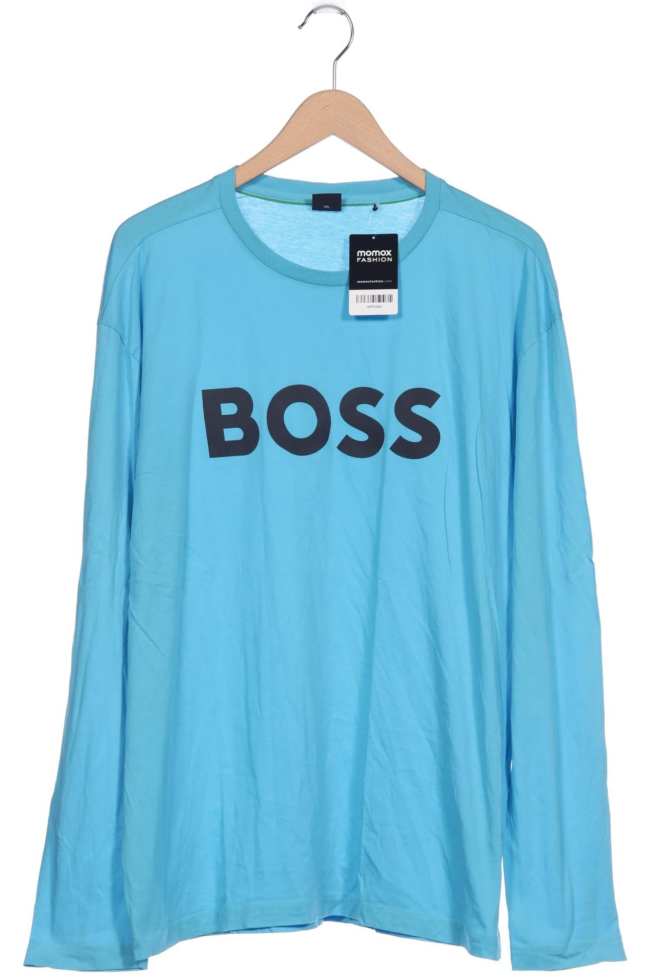 

Boss Green Herren Langarmshirt, hellblau, Gr. 56