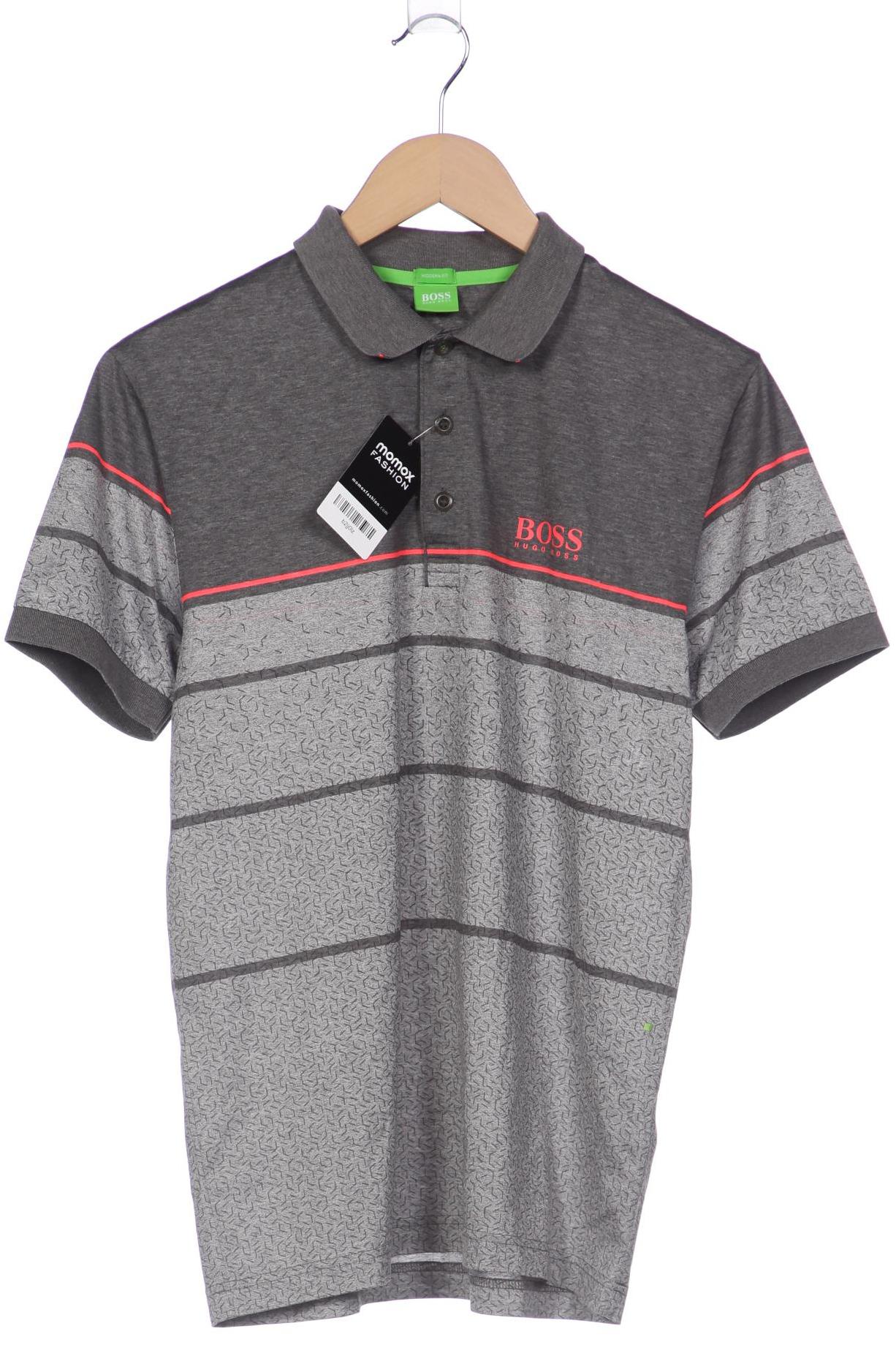 

Boss Green Herren Poloshirt, grau, Gr. 48