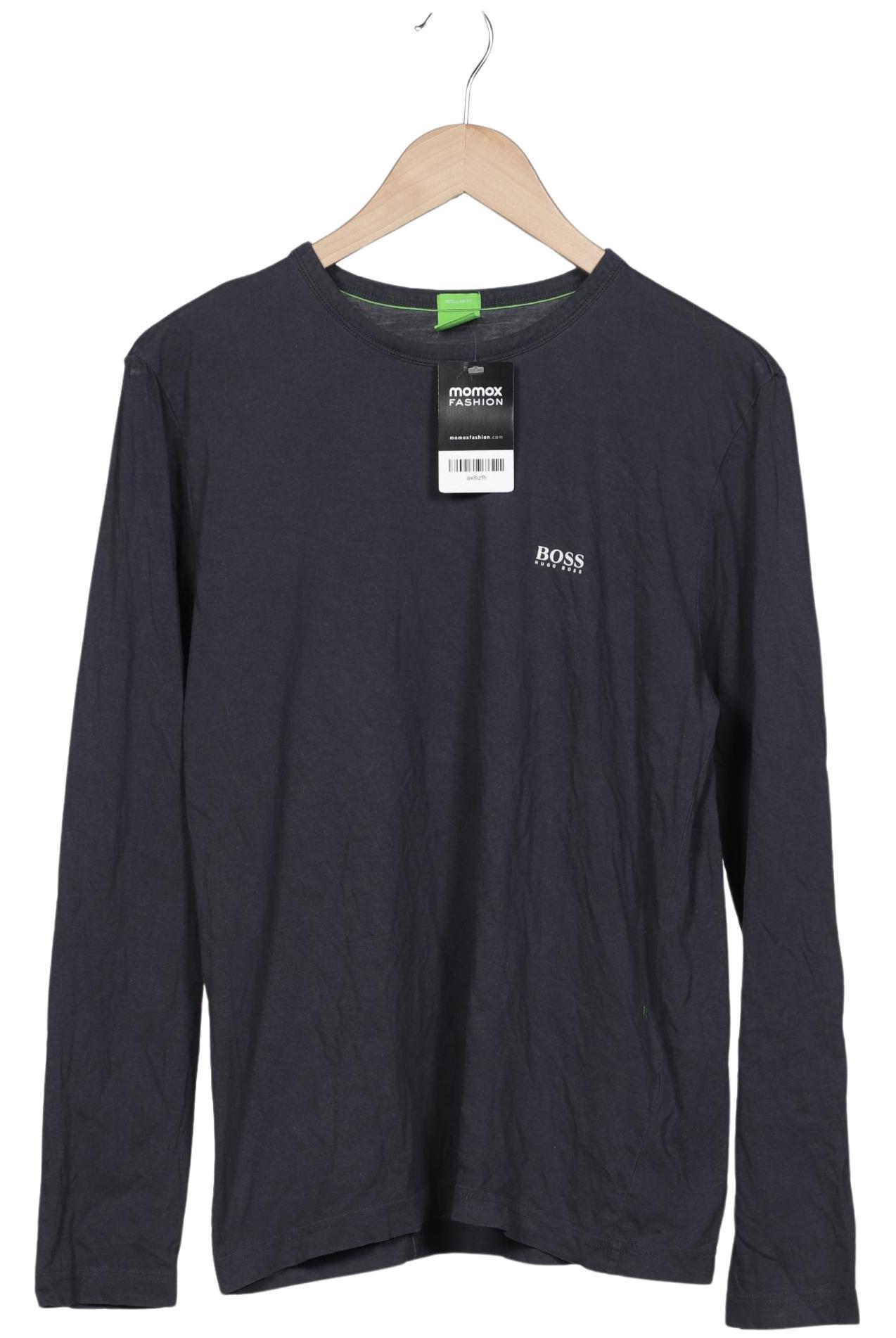 

Boss Green Herren Langarmshirt, marineblau, Gr. 48
